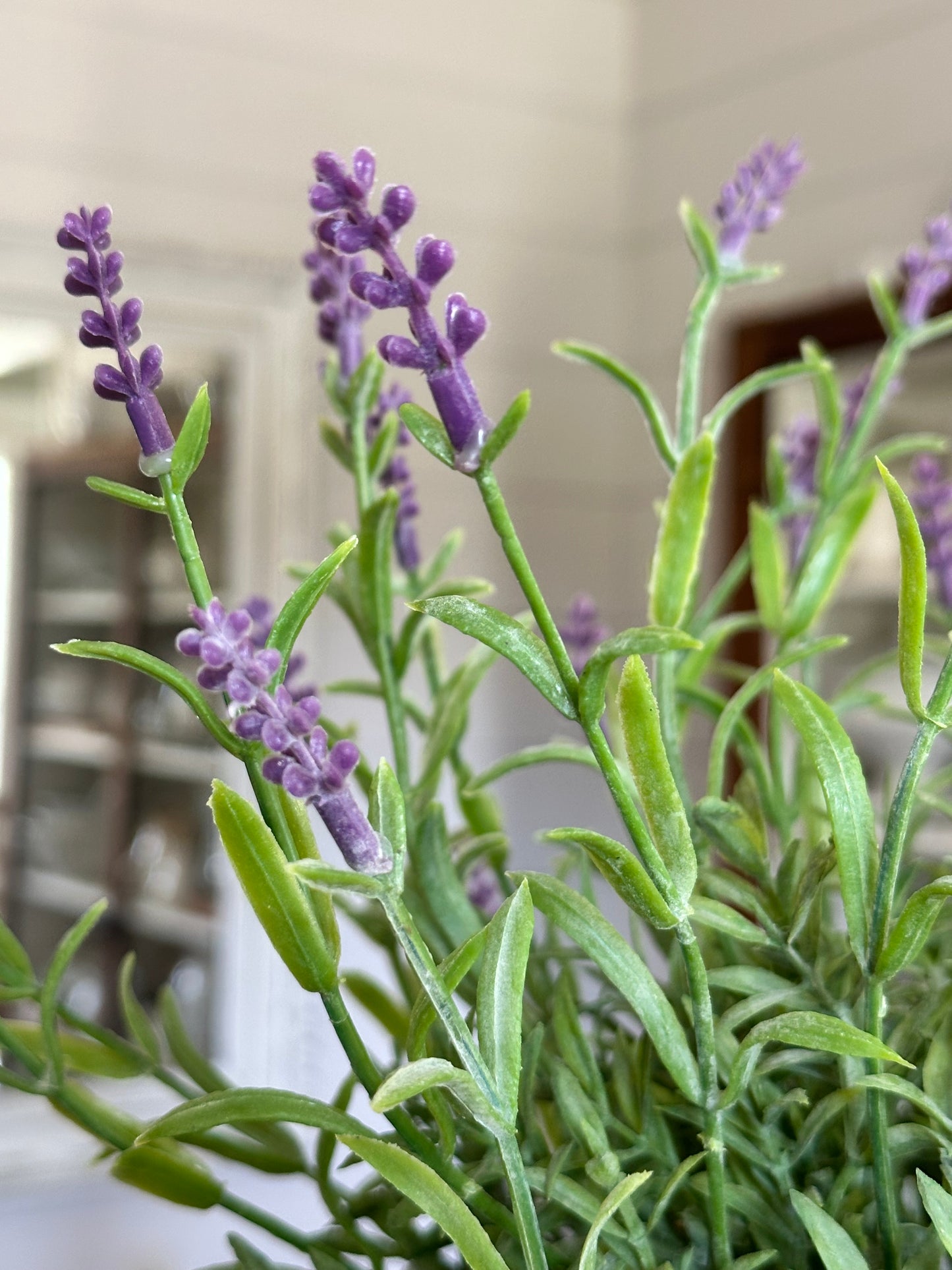 Faux Lavender Topiary