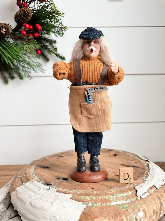 Vintage Victorian Style Caroler