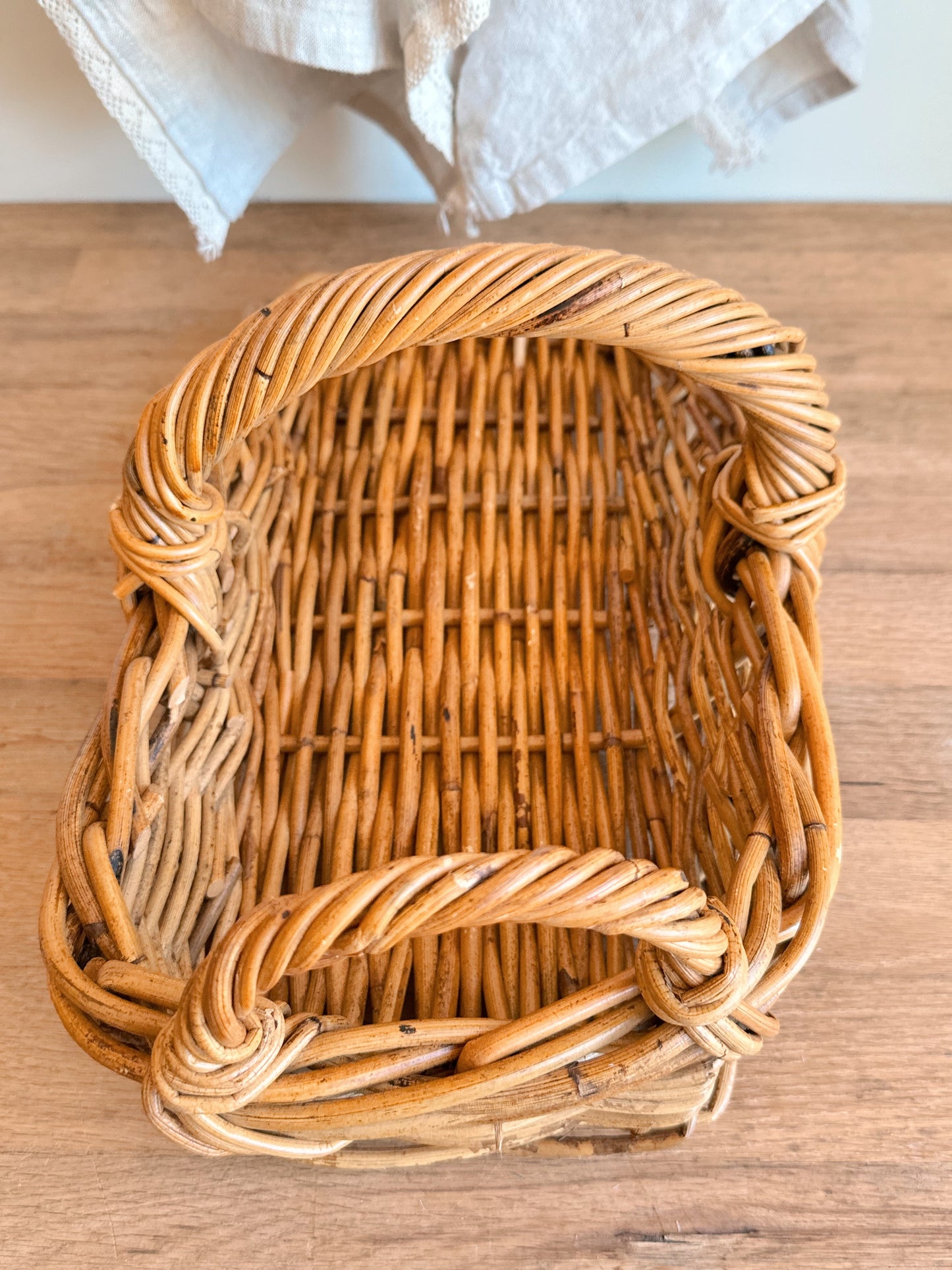 Vintage Gathering Basket