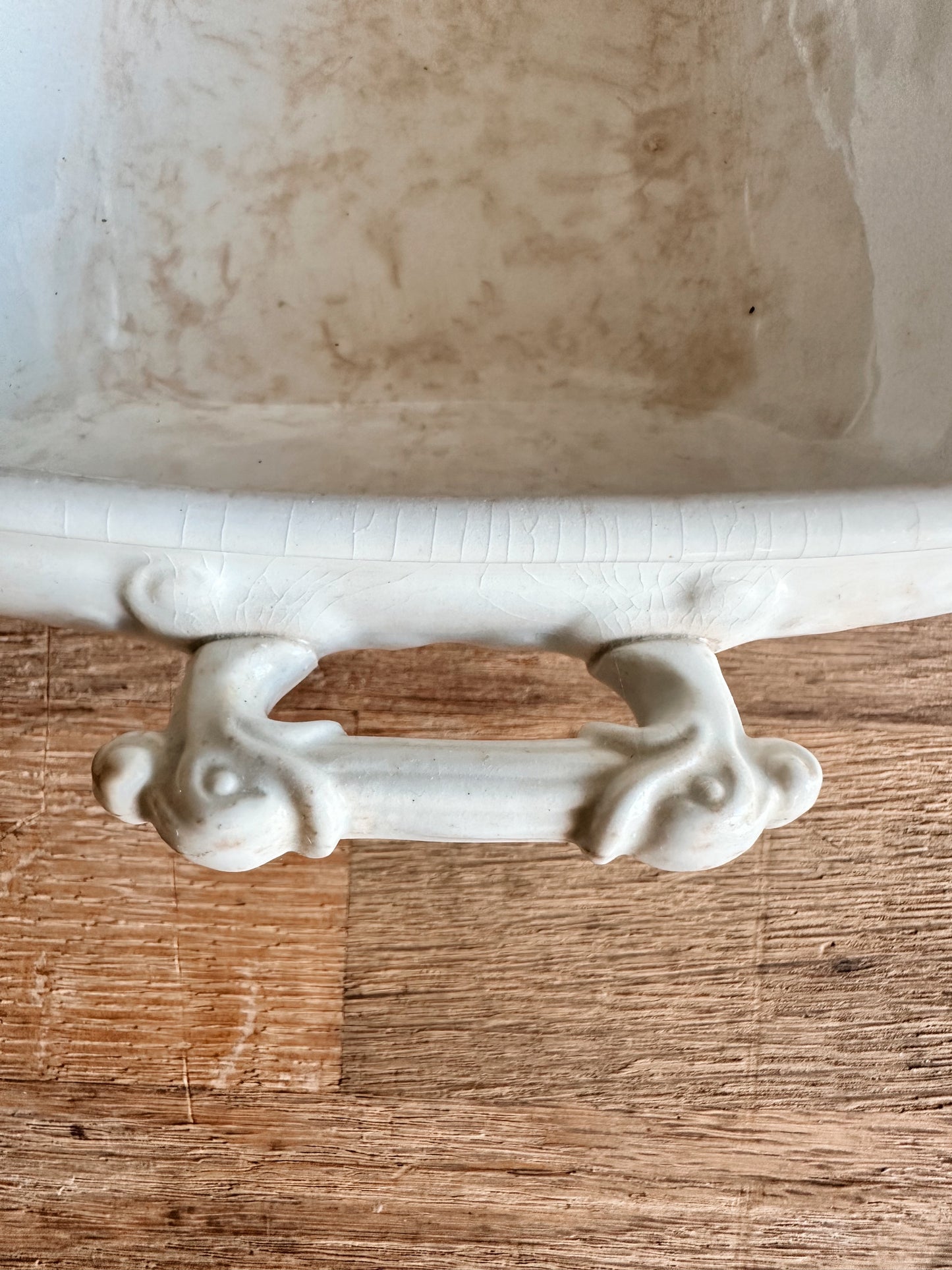 Antique John Edwards Ironstone Tureen