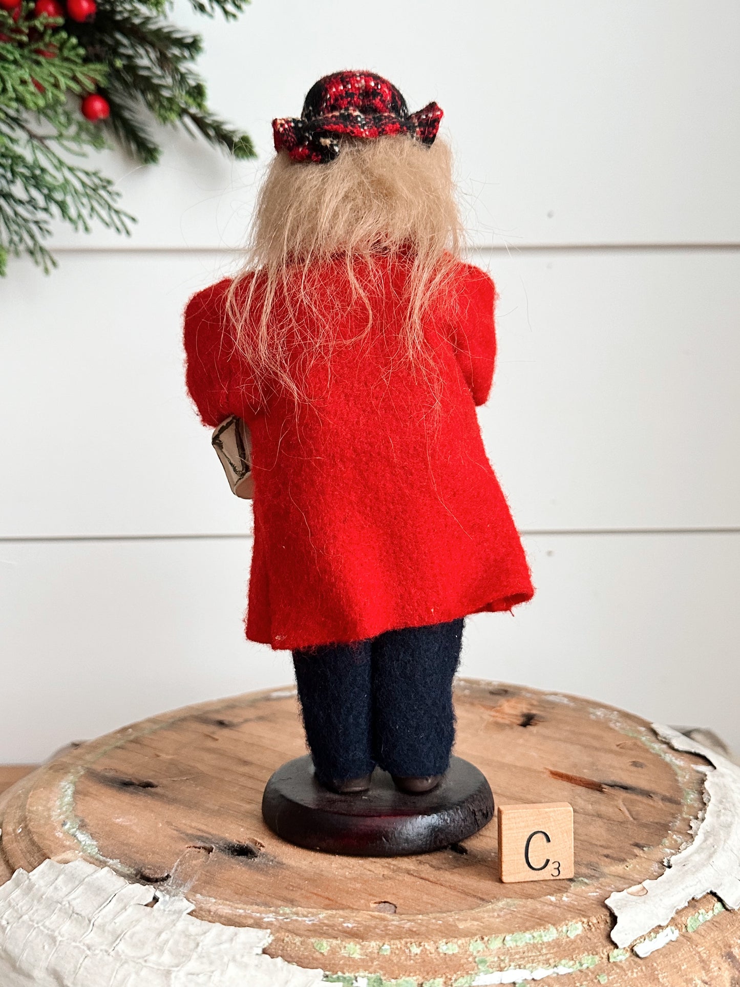 Vintage Victorian Style Caroler