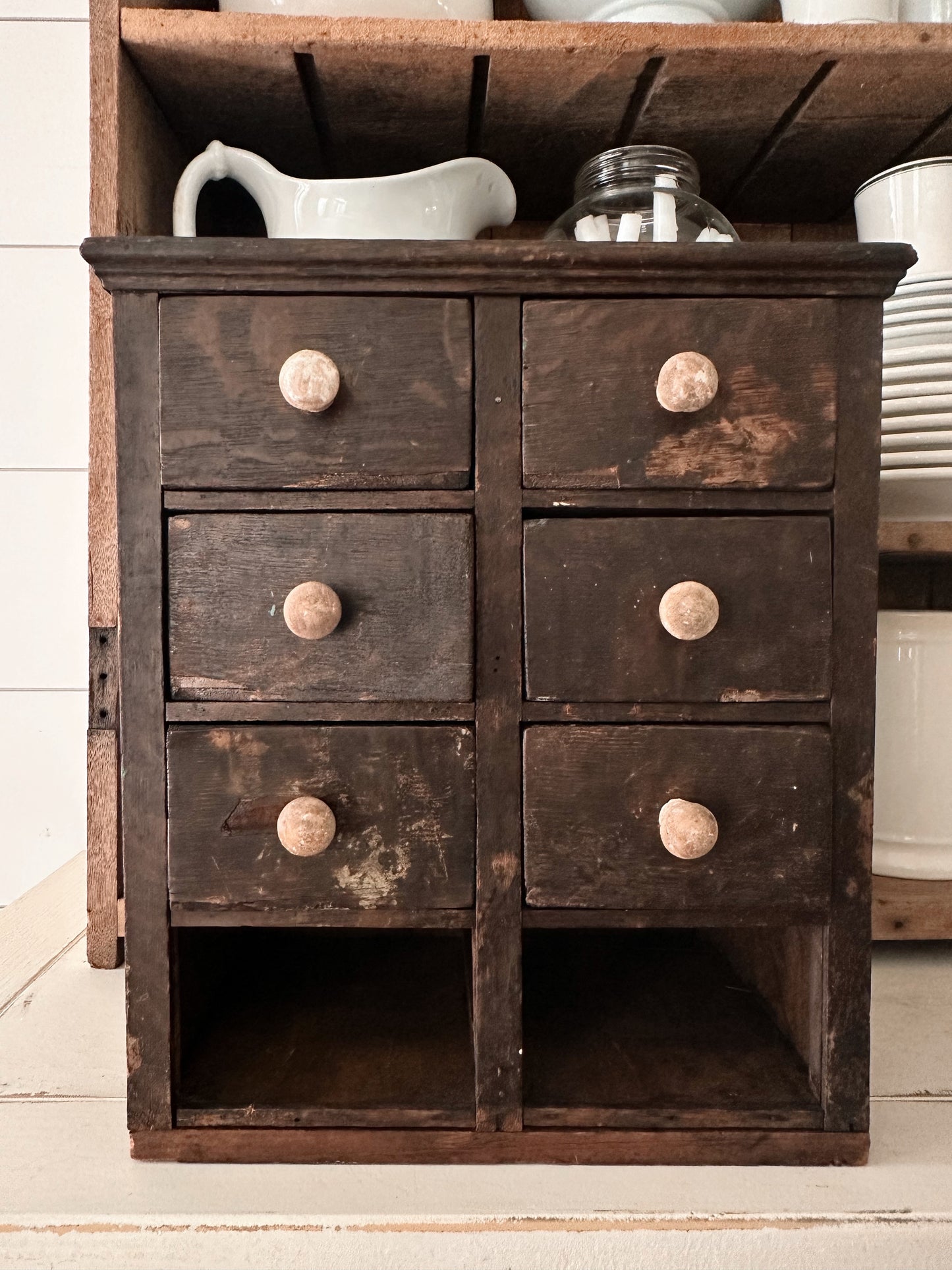 Vintage Apothecary/Spice Cabinet