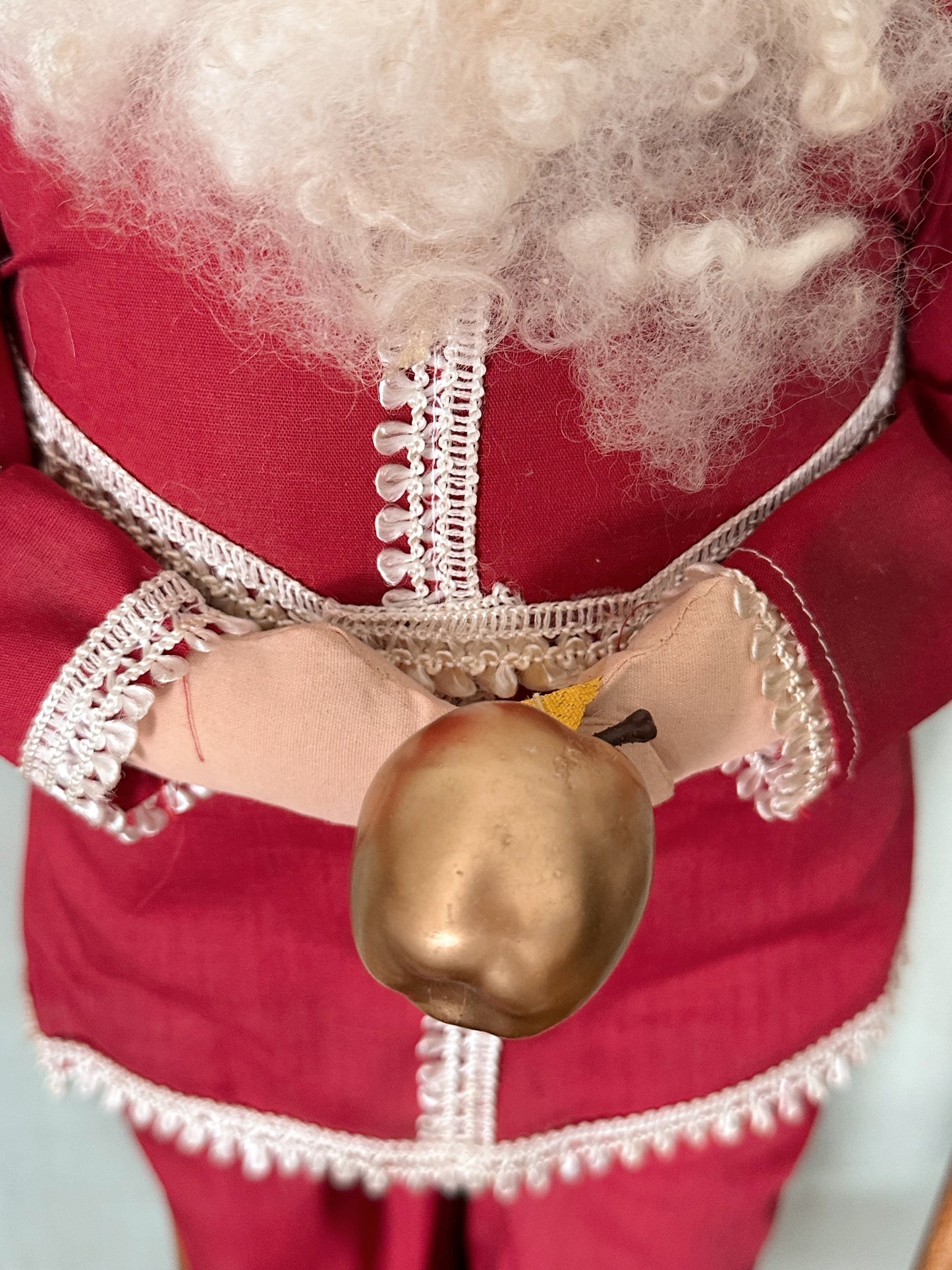 Vintage Santa with Paper Mache Face