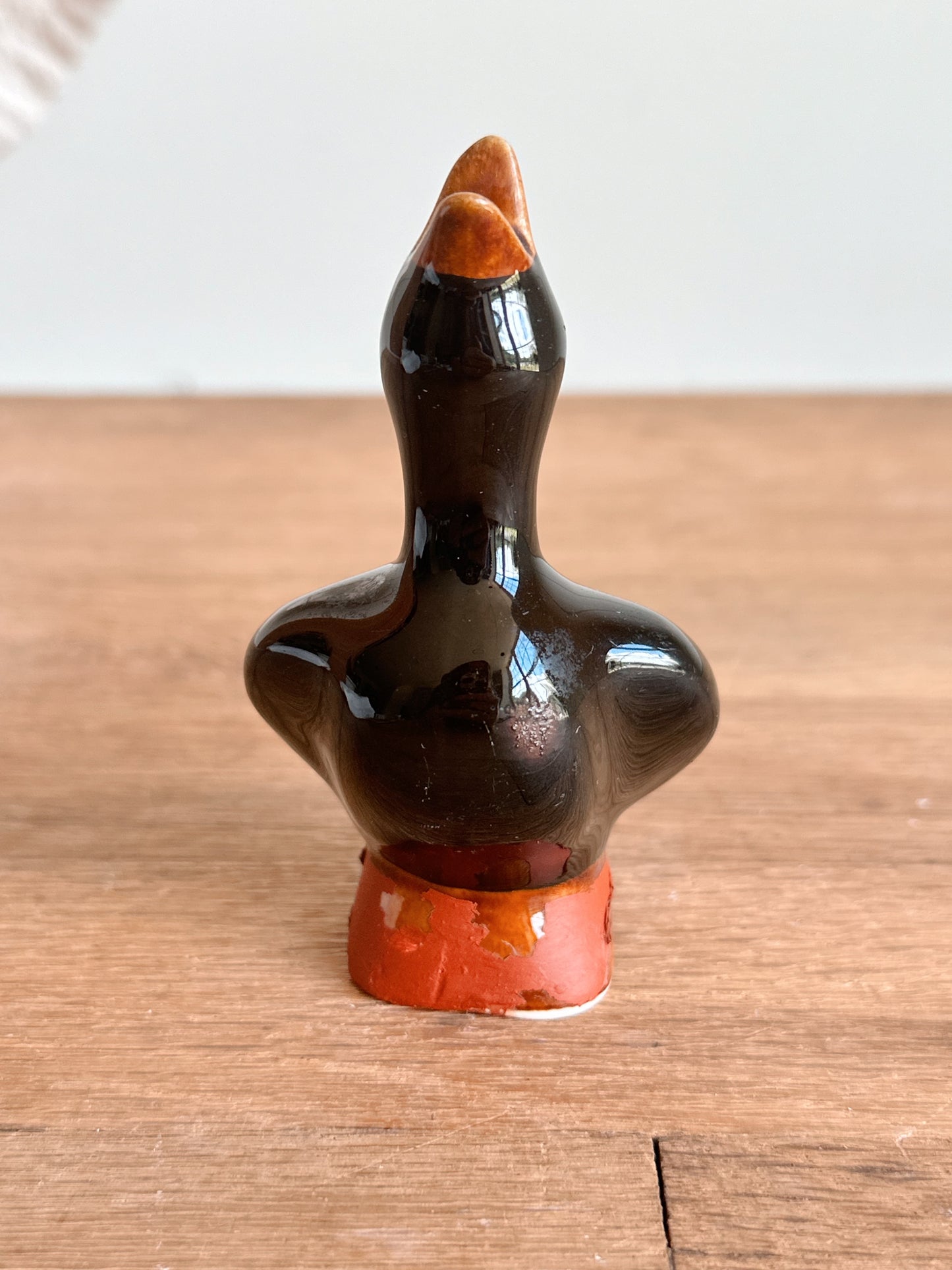 Vintage Black Pie Bird