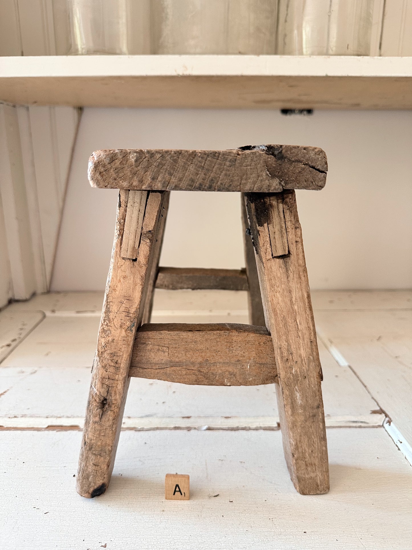 Reclaimed Wood Stool