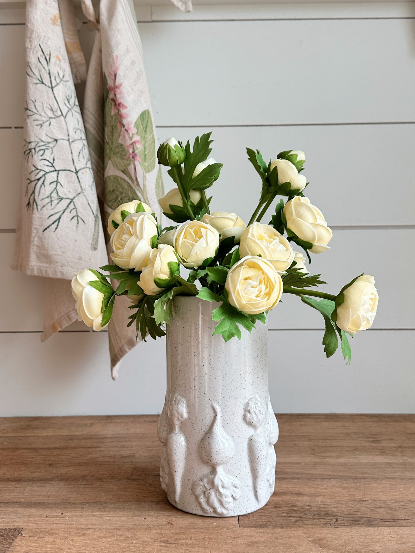 Real Touch Ranunculus Bundle, Yellow