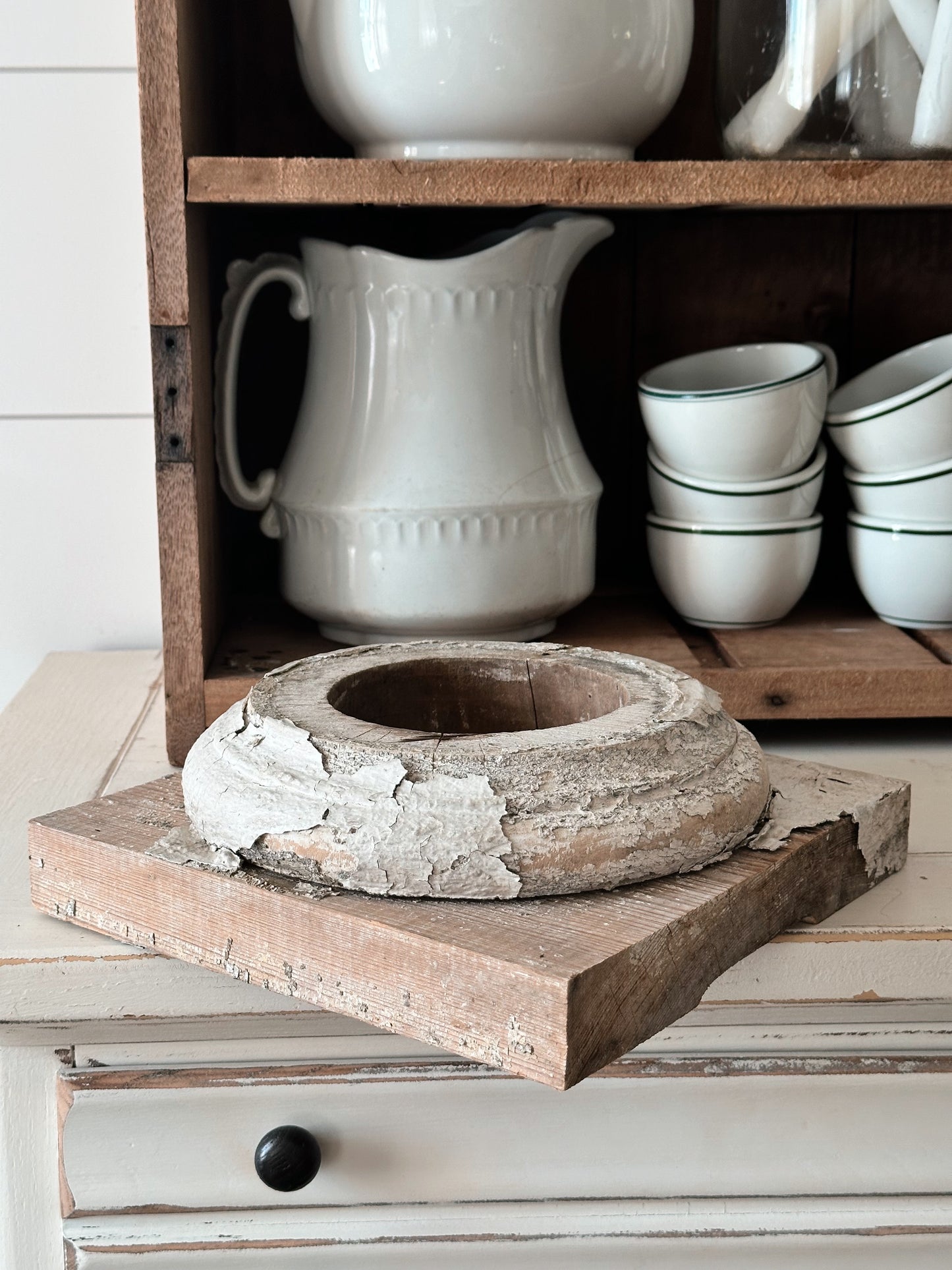Chippy Salvage Column Base Riser