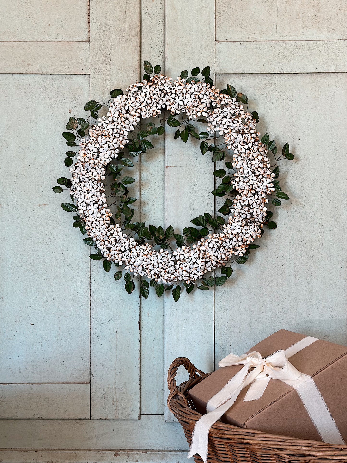 Hand Crafted Winter Meadow Wreath