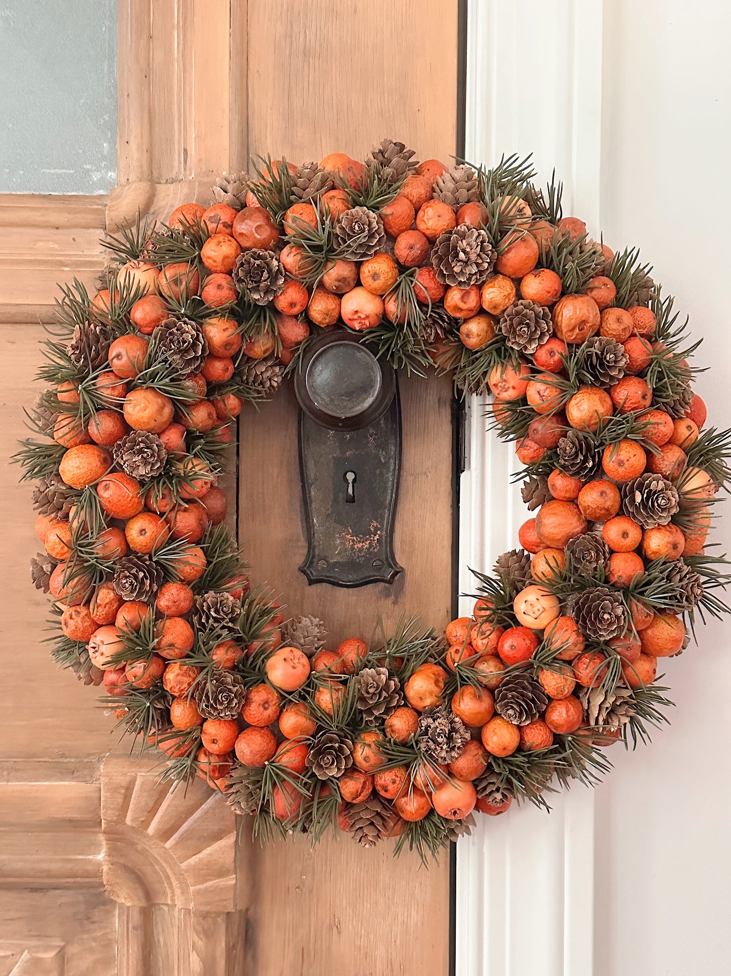 Foraged Pinecone Wreaths