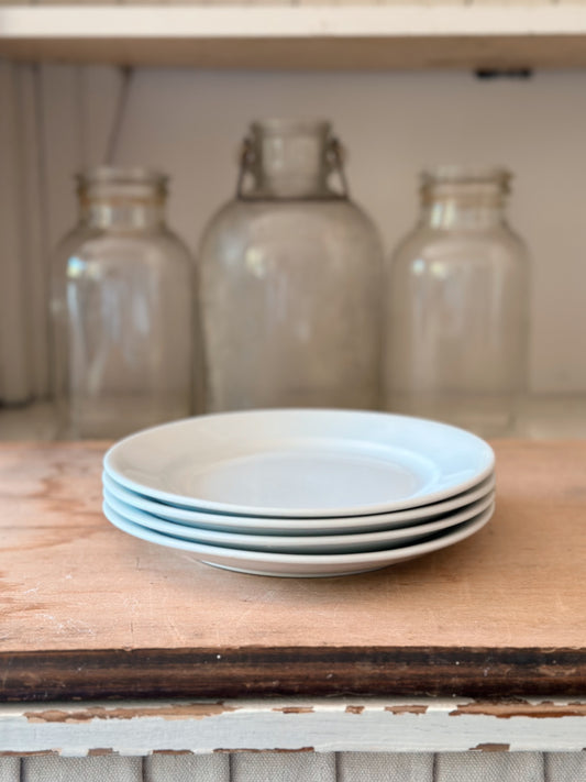 Stack of Four John Edwards Ironstone Plates