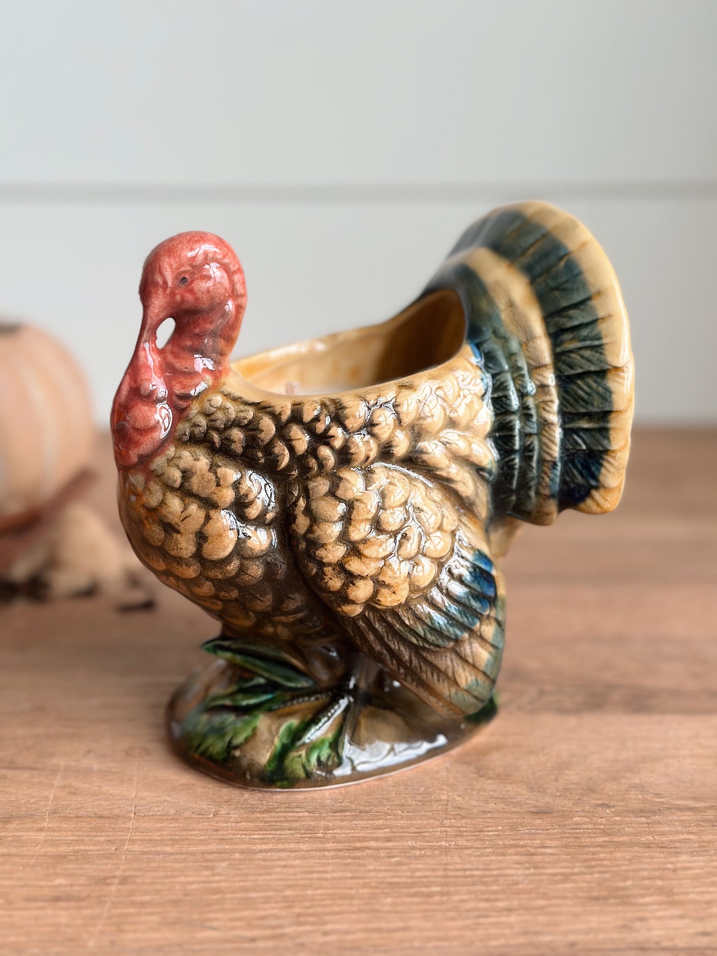 Pumpkin Chai - Vintage Turkey Planter
