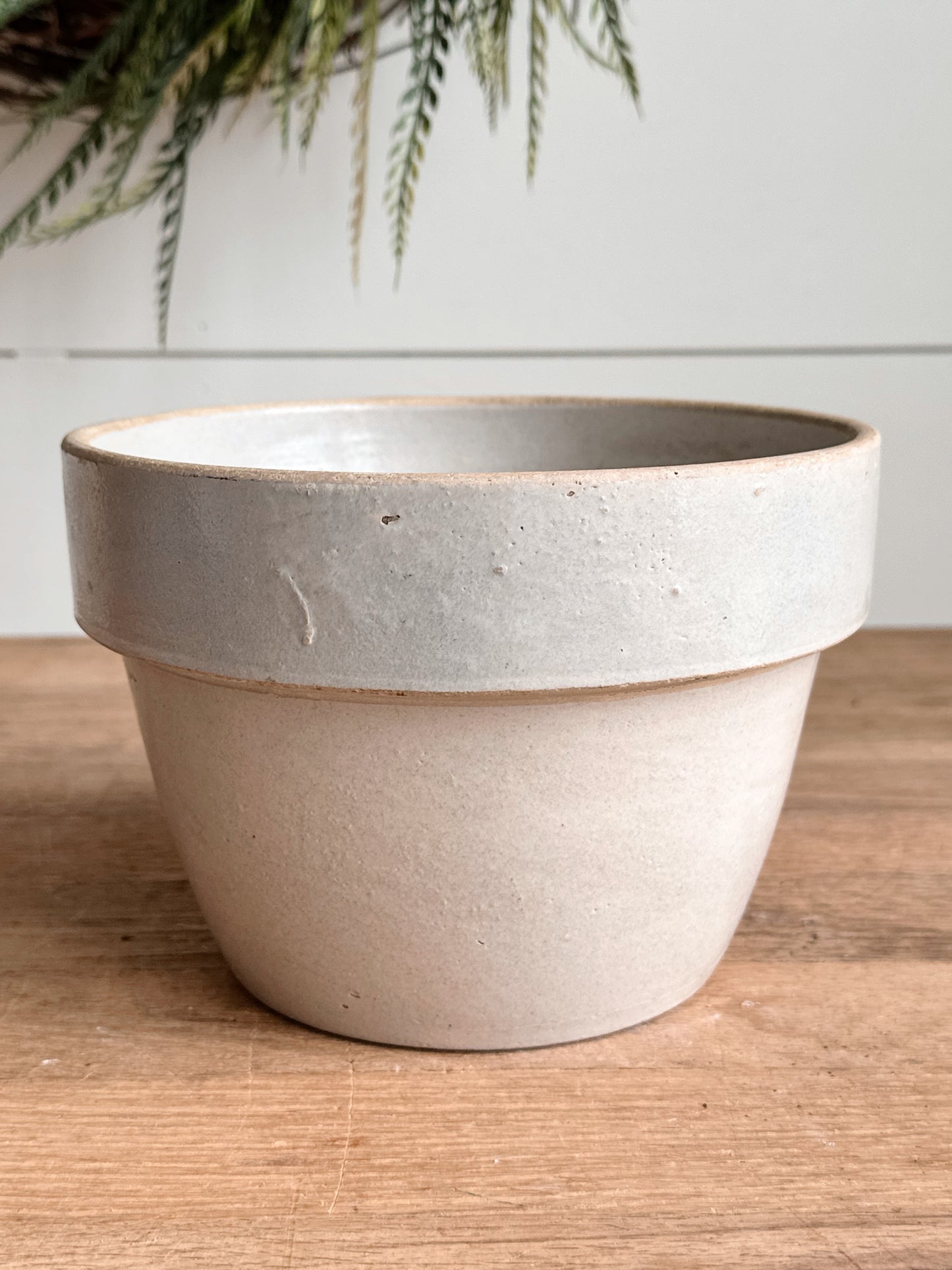 Vintage Stoneware Crockery Bowl /Planter