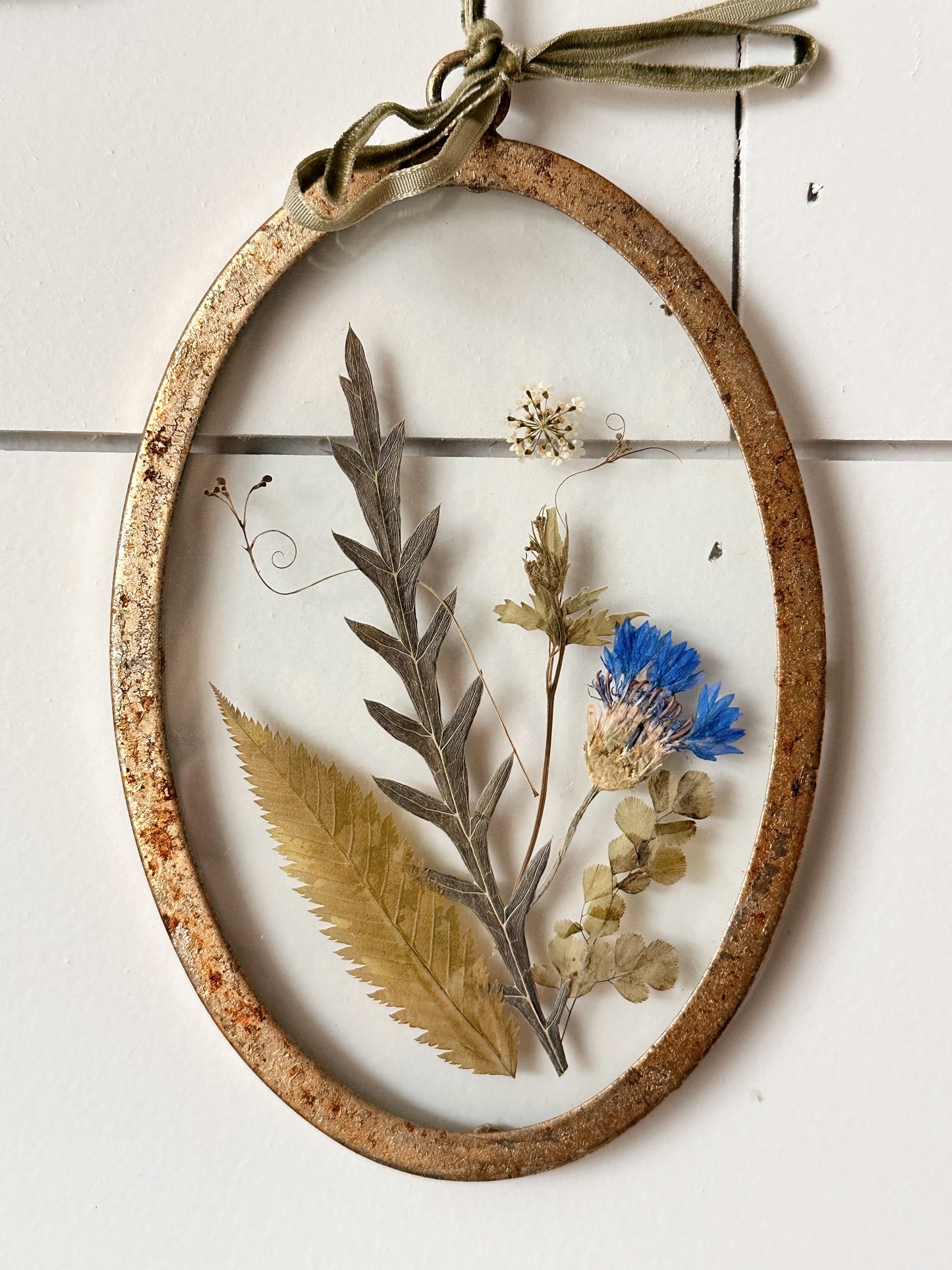 Pressed Floral Hanging Frames