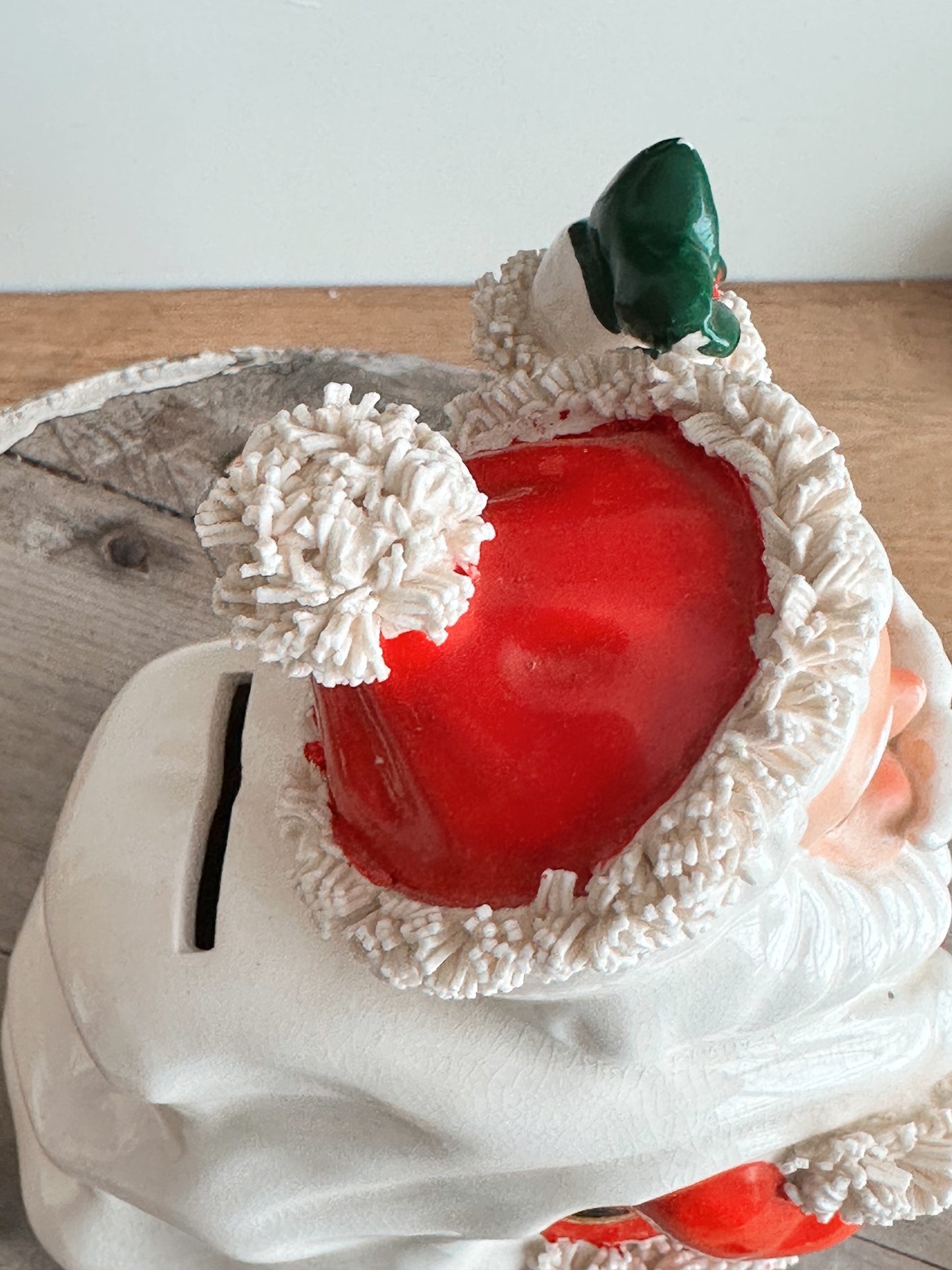 Vintage Spaghetti Santa Bank