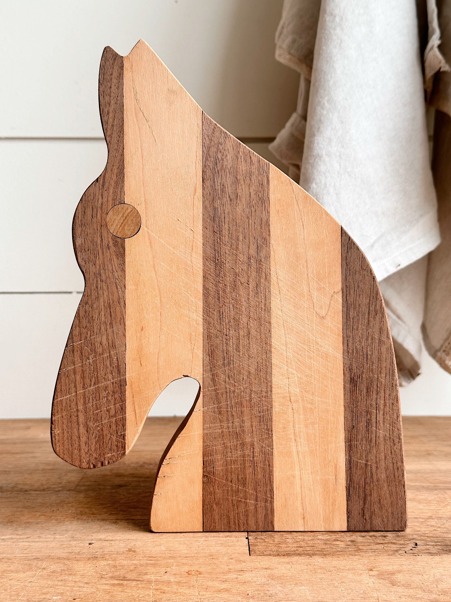 Vintage Horse Cutting Board
