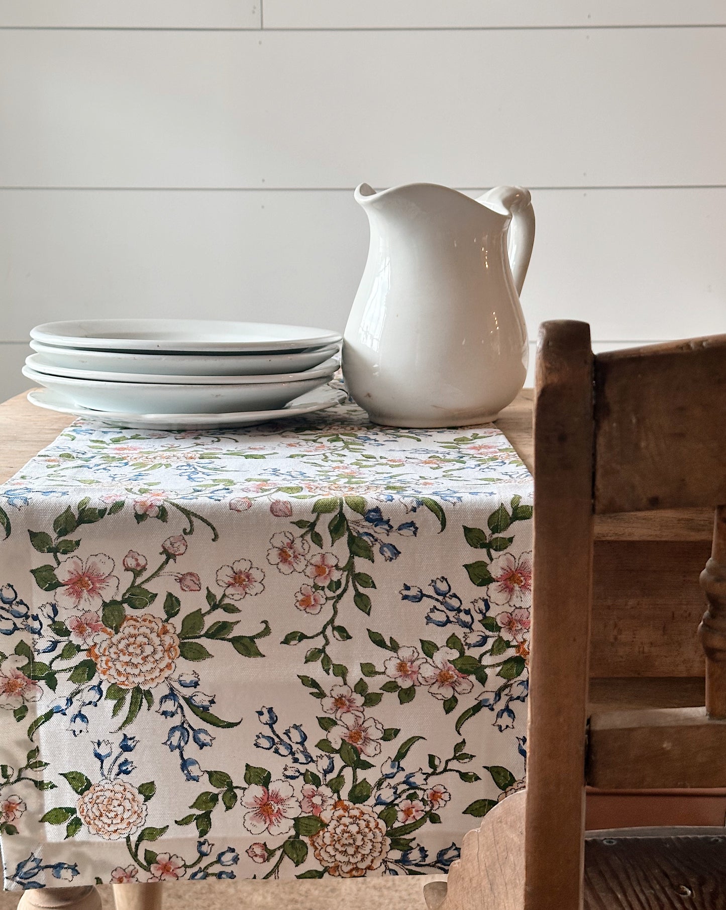 Garden Floral Table Runner