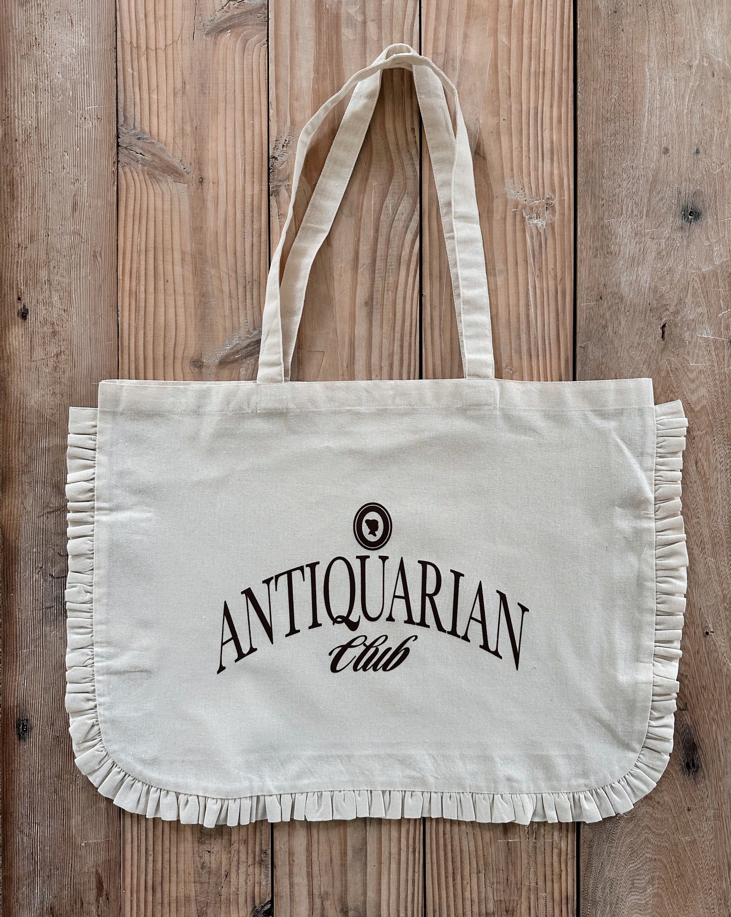 Ruffled Antiquarian Club Tote