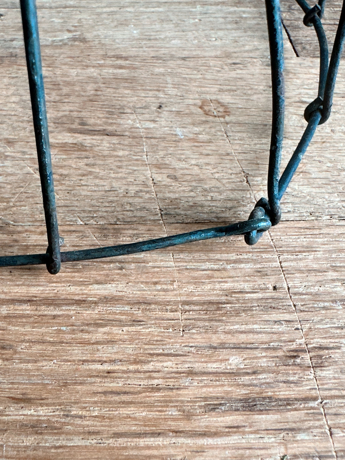Vintage Metal Wire Hat Stand