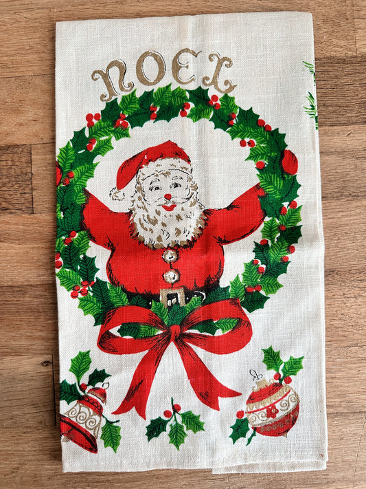 Vintage Linen Tea Towel