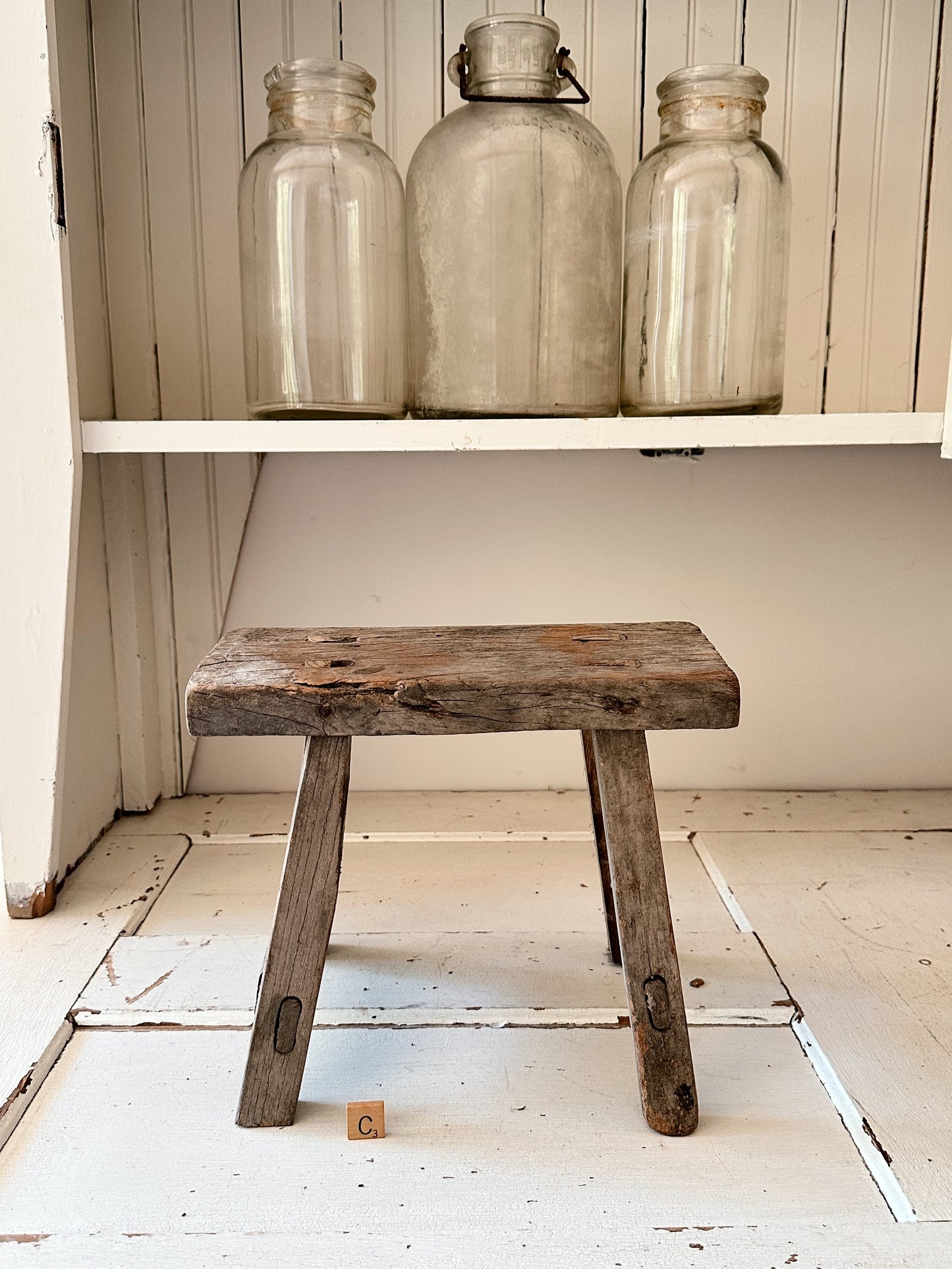 Reclaimed Wood Stool