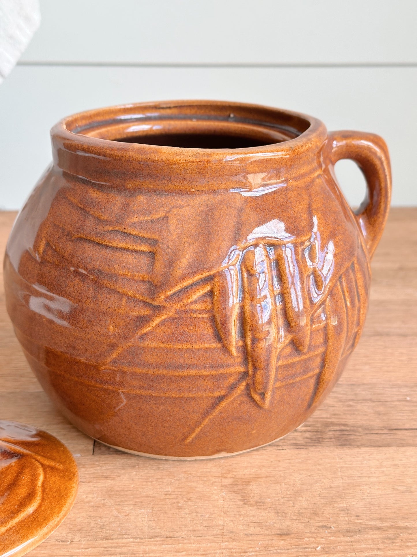 Vintage McCoy Bean Pot