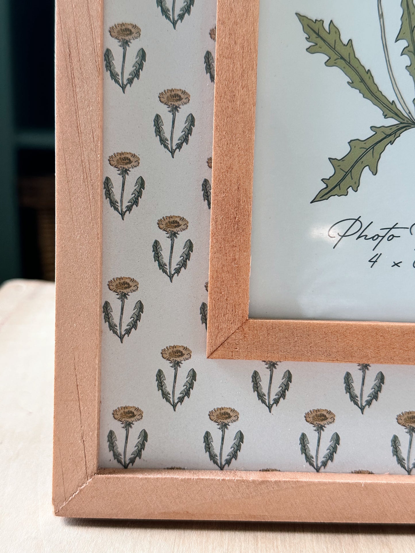 Cottage Floral Picture Frame