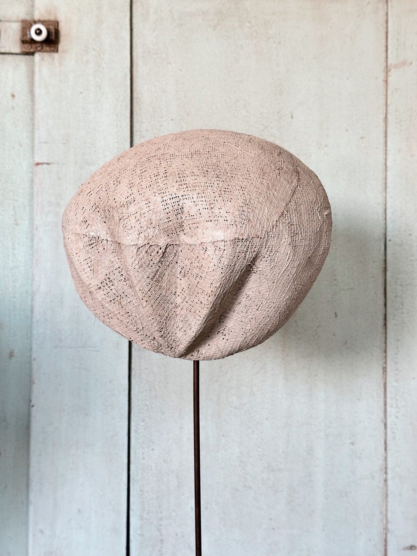 Vintage Hessian Hat Mold