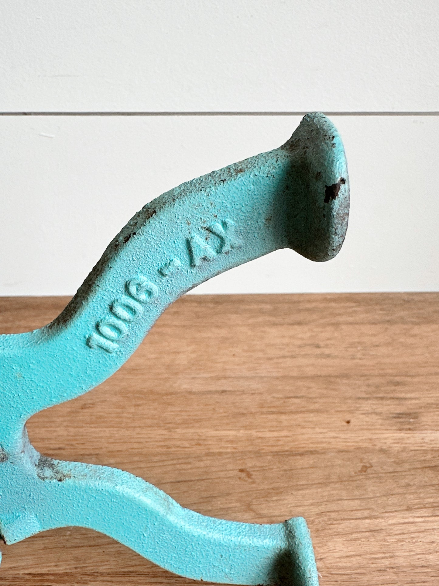 Vintage Cast Iron Magazine Holder