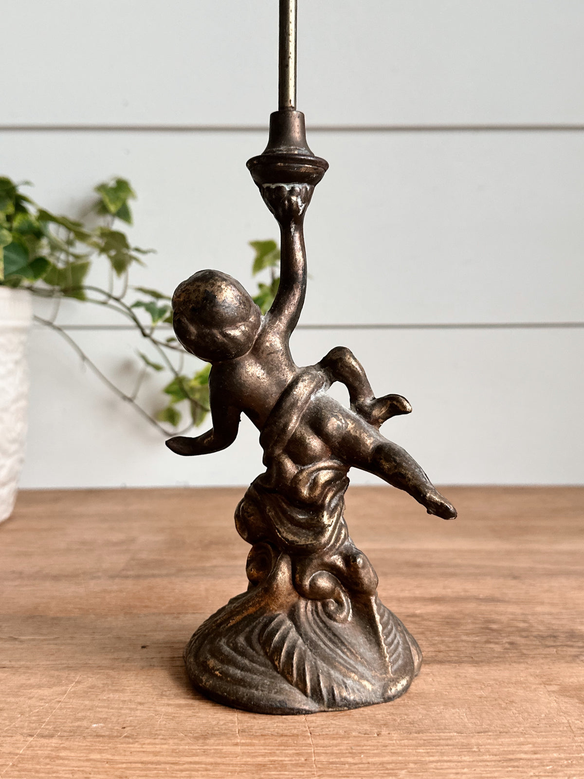 Vintage Brass Lady’s Glove Holder