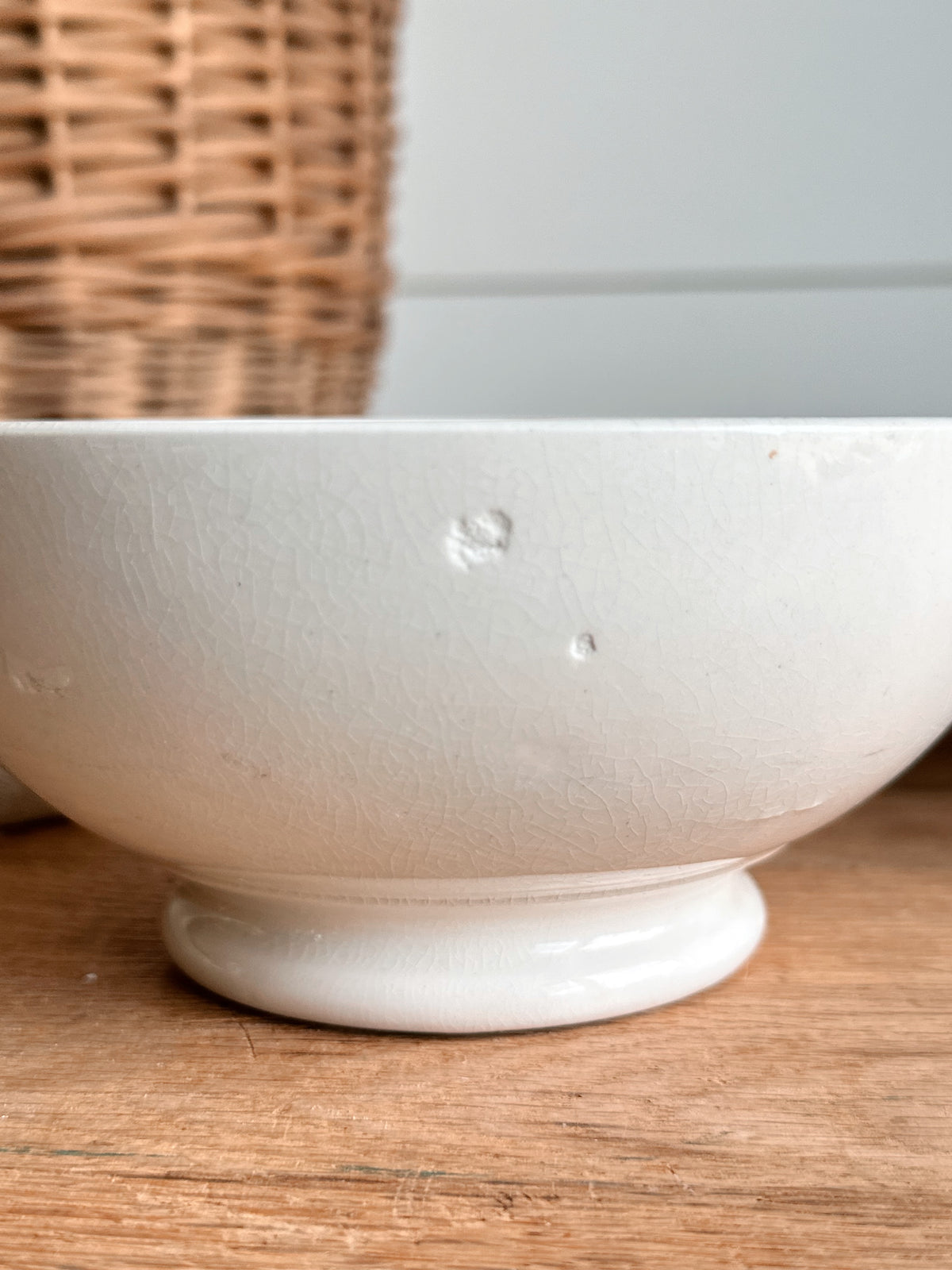 Pair of WS George Ironstone Bowls