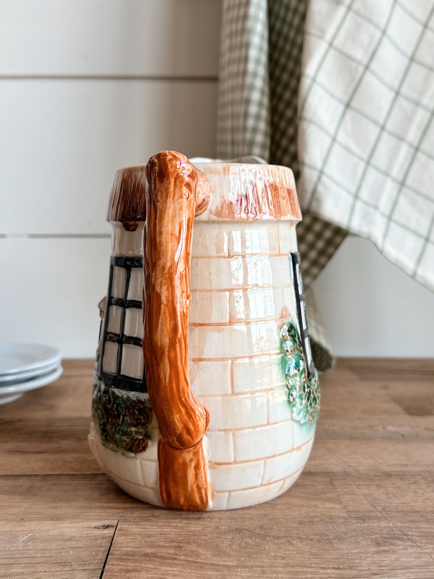 Vintage Cottage Pitcher