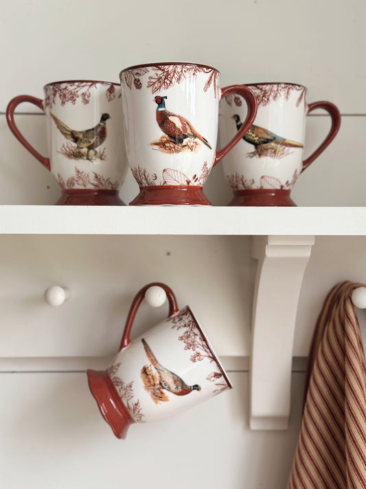 Fall Pheasant Mugs