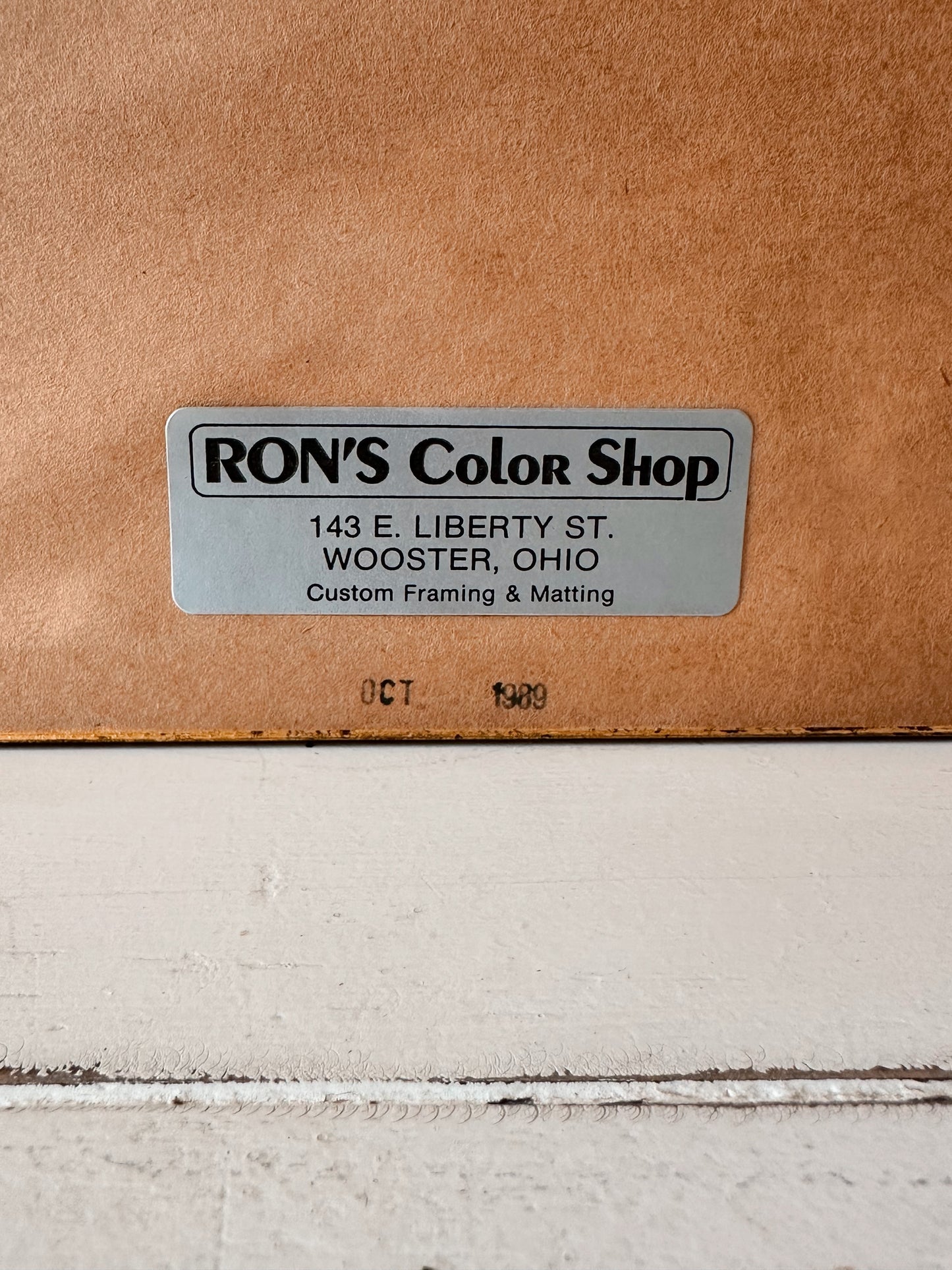 Beautifully Framed and Matted Vintage Doily