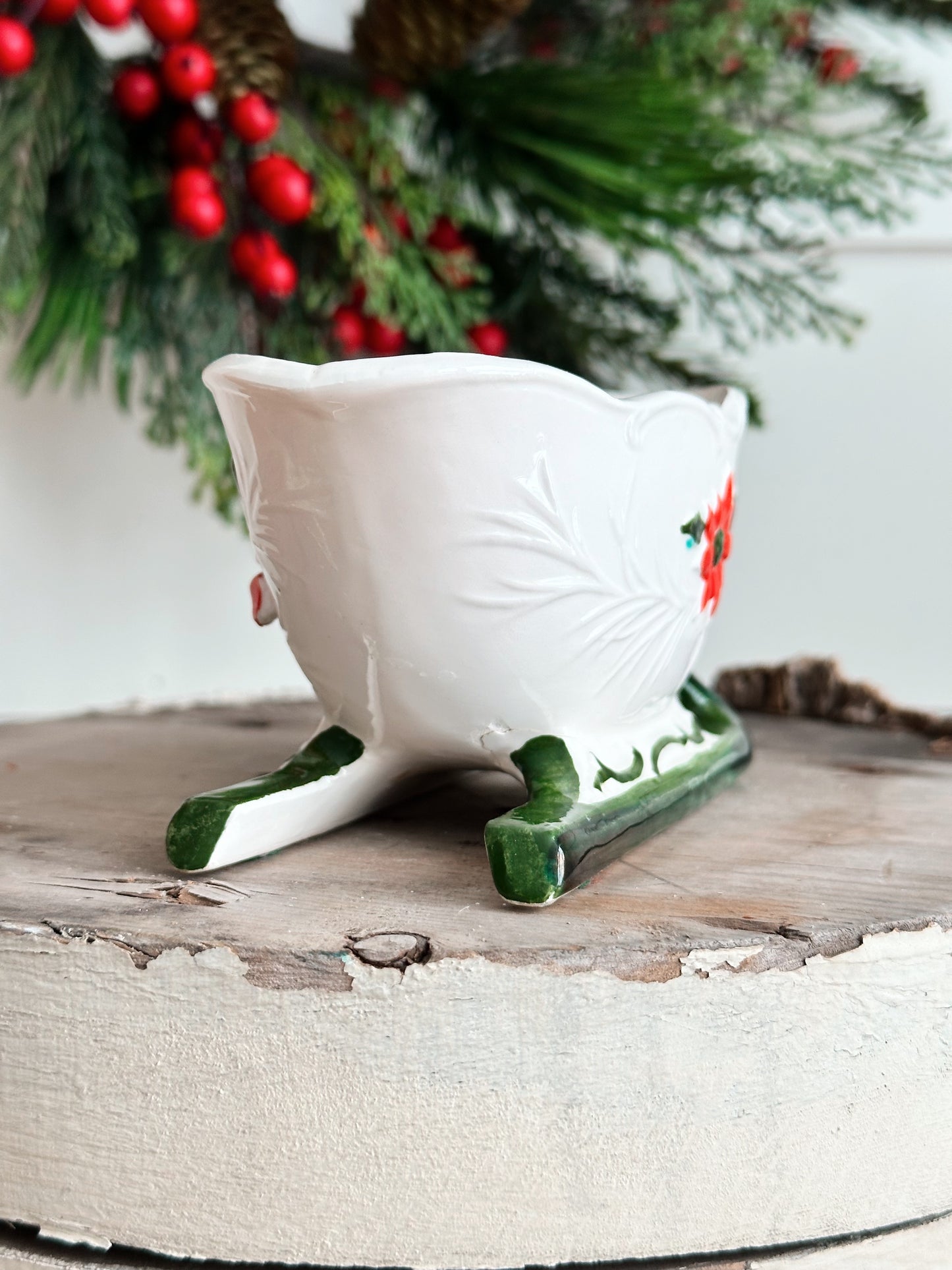 Vintage Sleigh Planter
