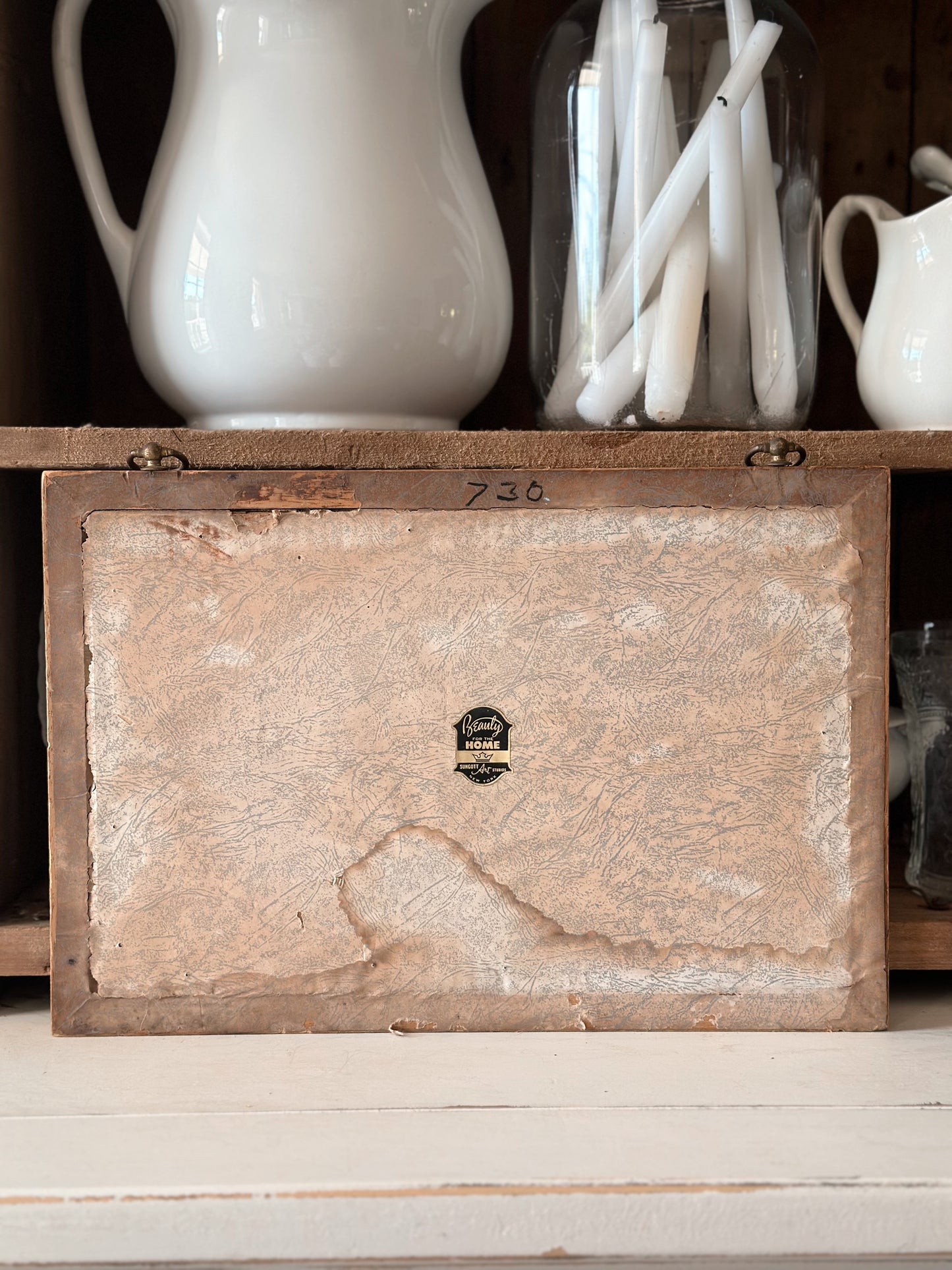 Vintage Framed Hotel Cutout