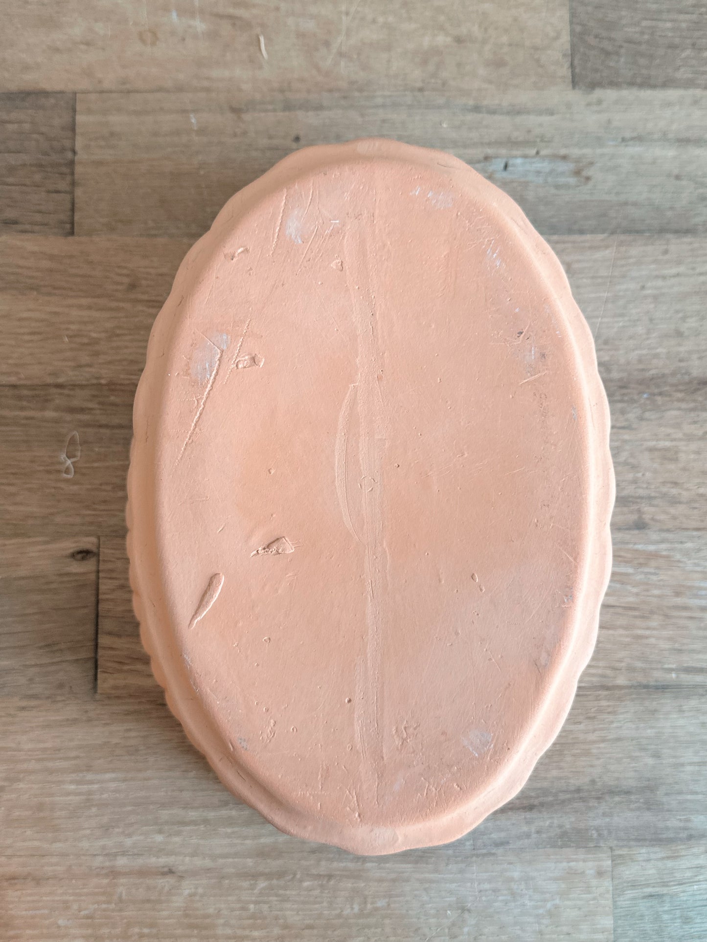 Vintage Terra Cotta Rabbit Baking Dish