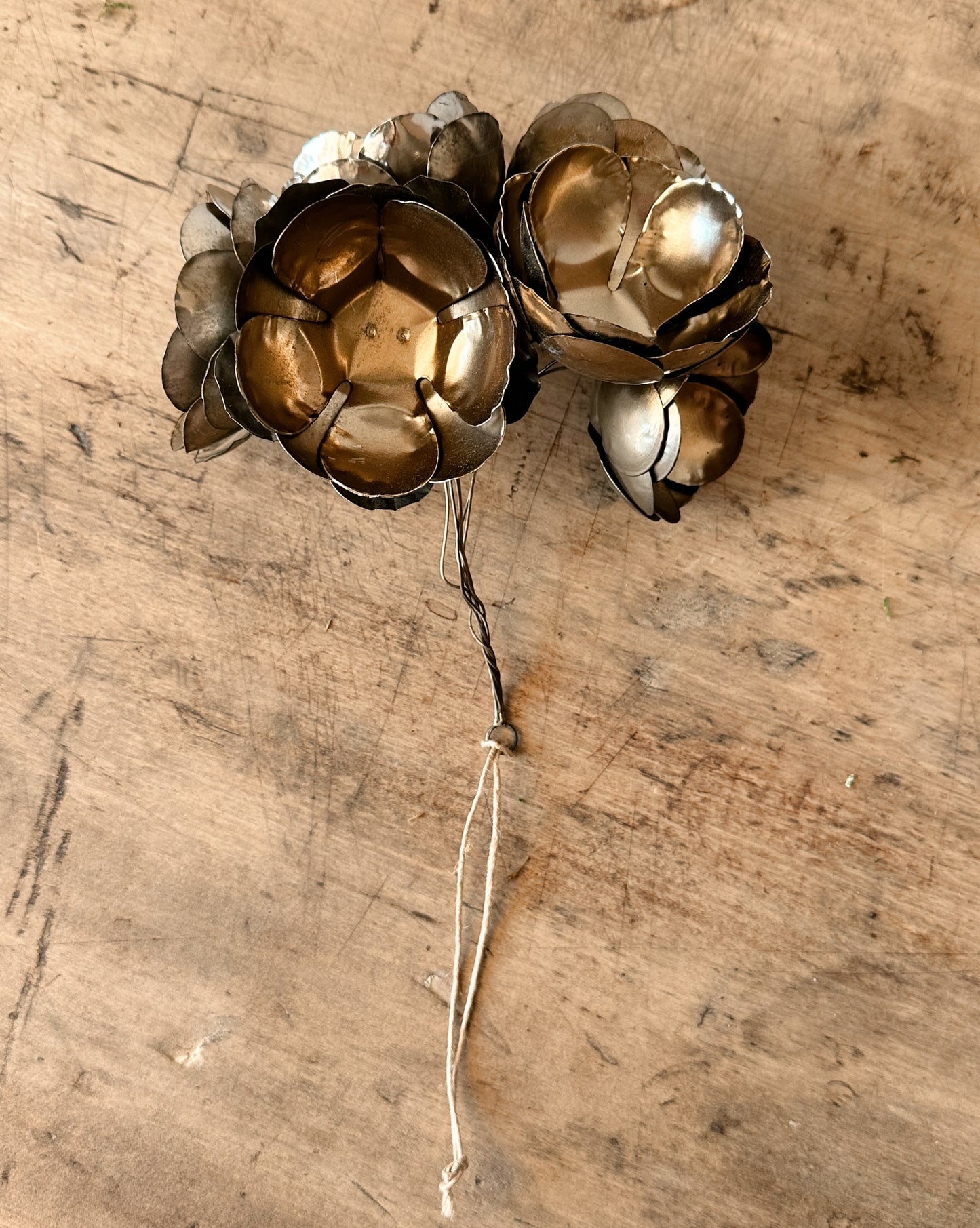 Metal Flower Bouquet