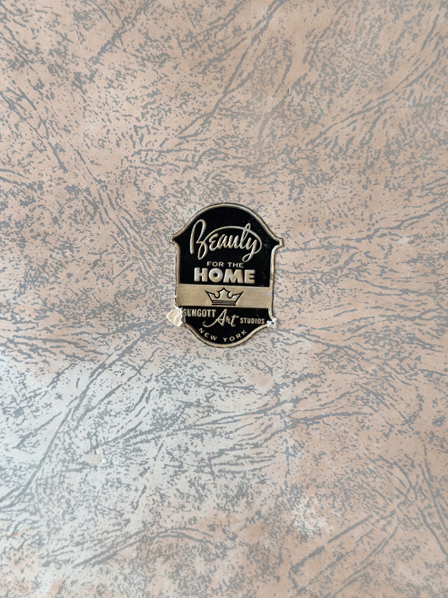 Vintage Framed Drug Store & Wells Fargo Cut Out