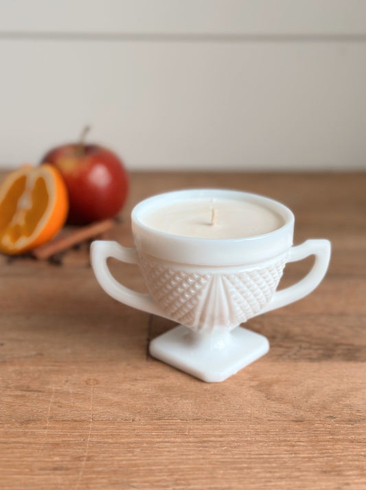 Orange & Peppercorn - Vintage Milk Glass