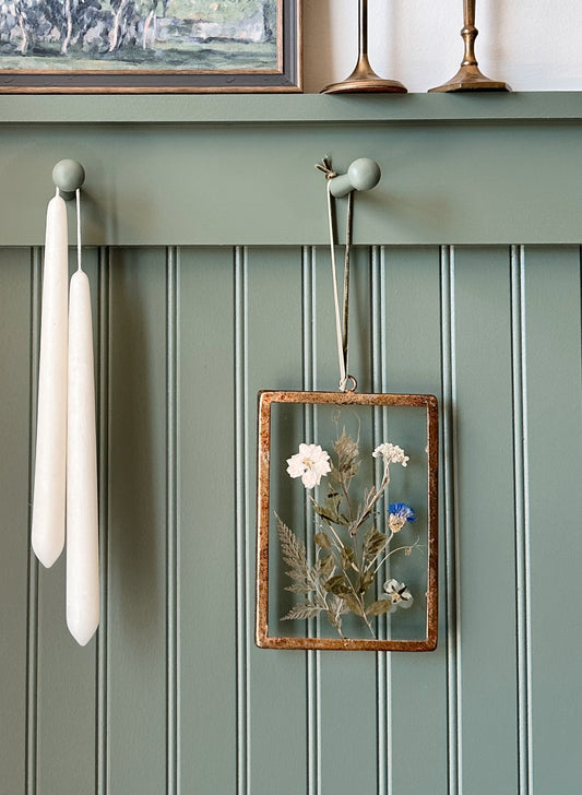 Pressed Floral Hanging Frames