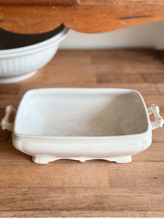 Antique John Edwards Ironstone Tureen