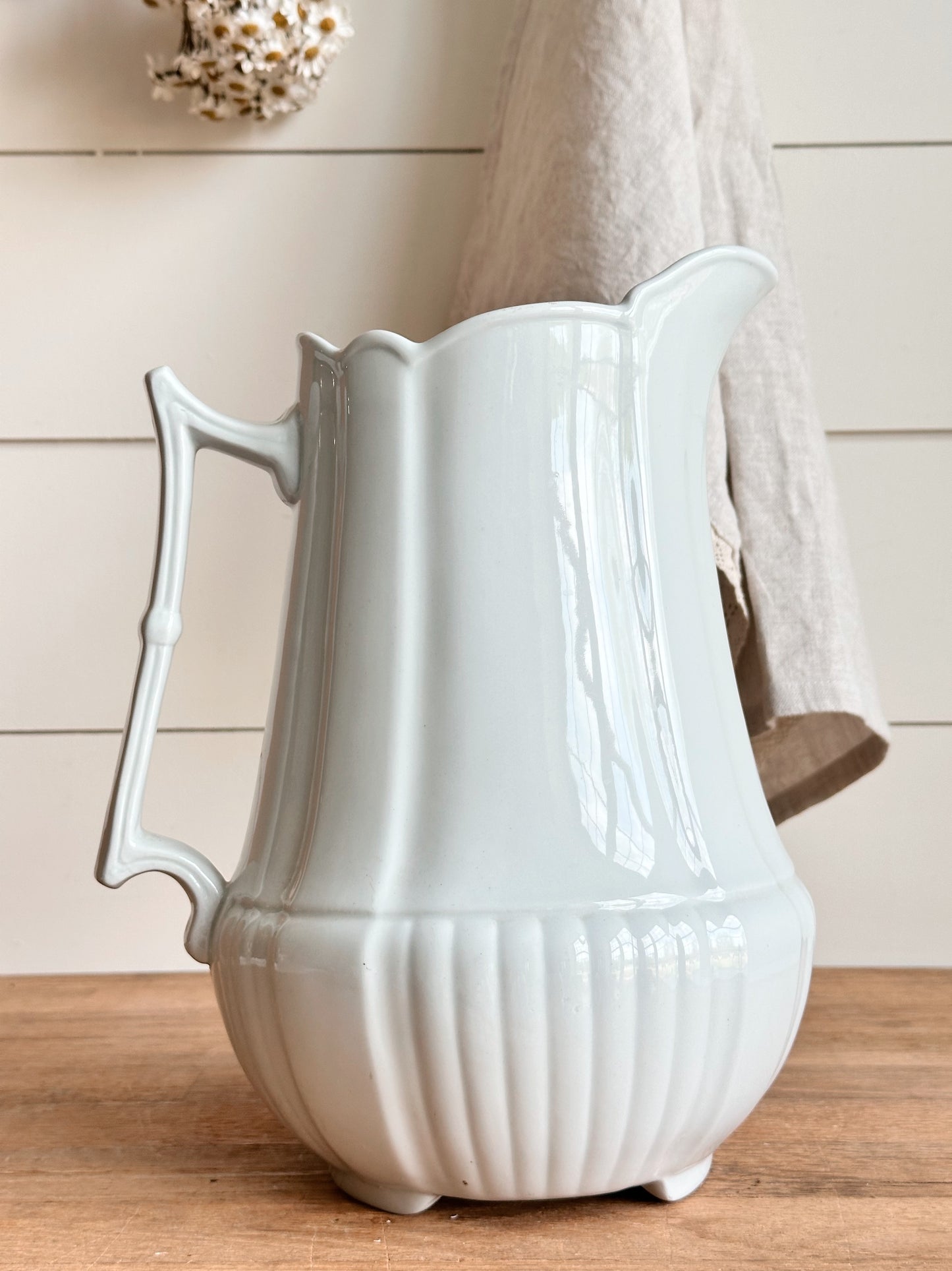 Antique Wedgwood & Co Ironstone Pitcher