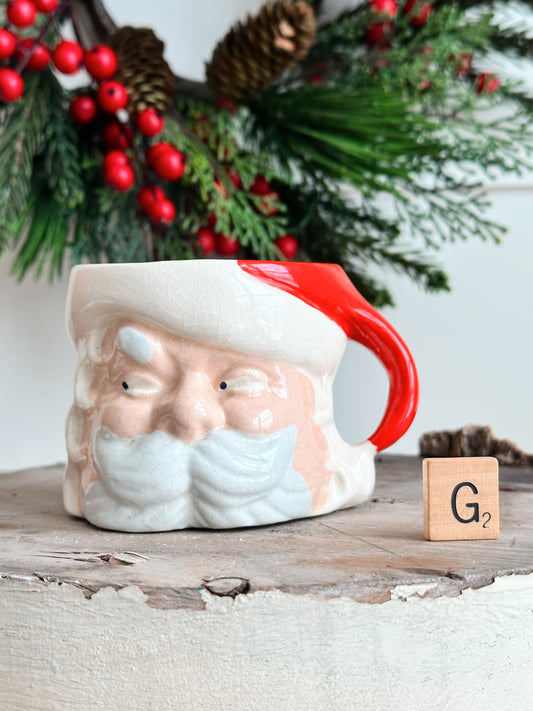 Vintage Santa Mug