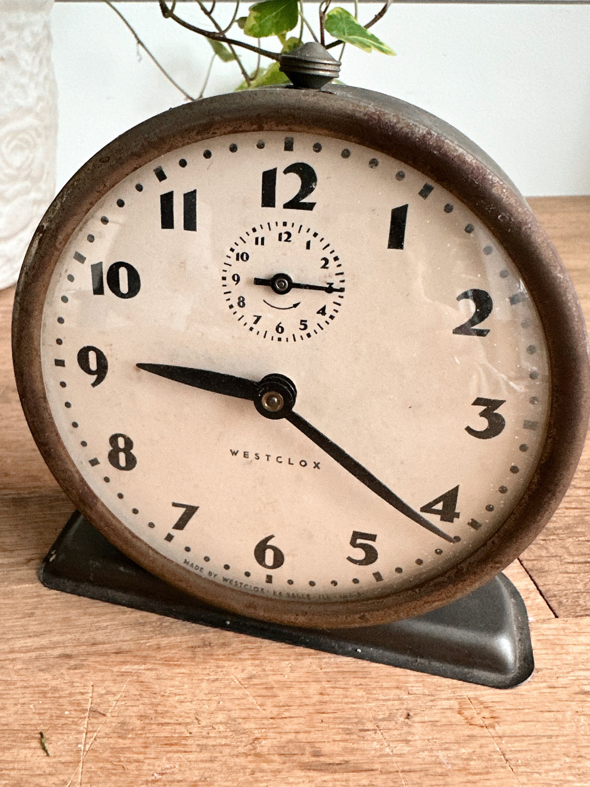 Vintage Westclox Alarm Clock