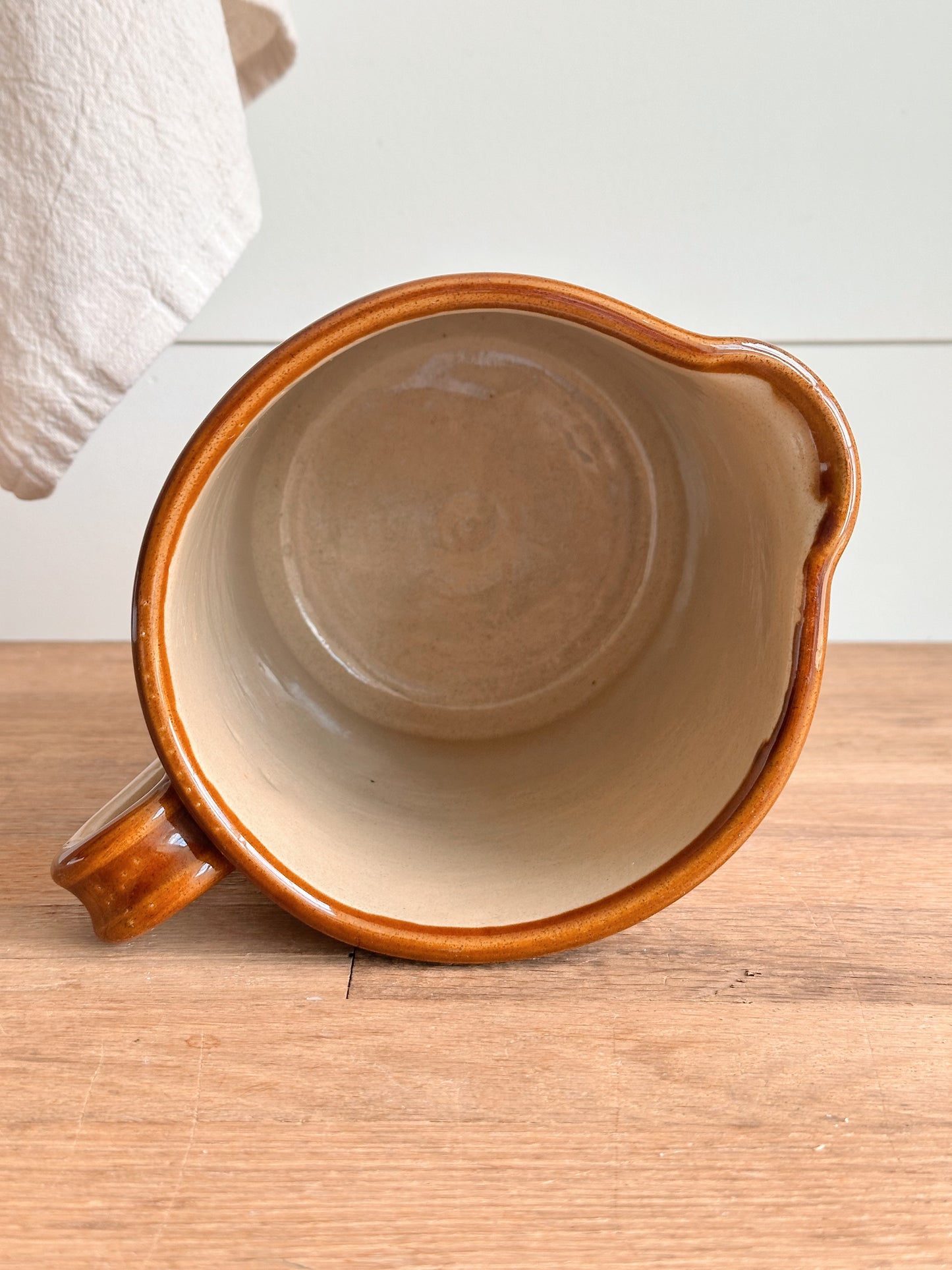 Vintage English Moira Iced Tea Pitcher