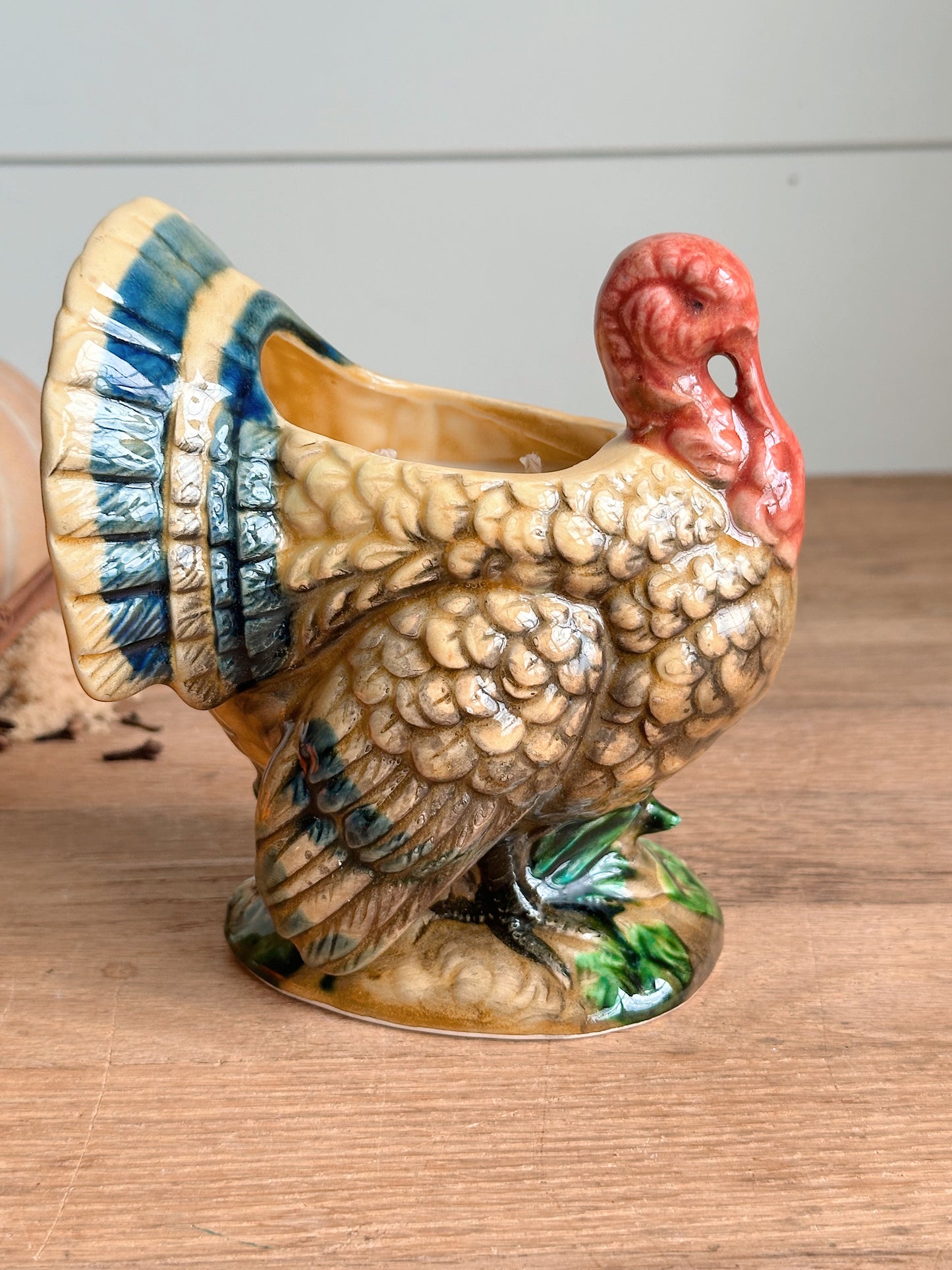 Pumpkin Chai - Vintage Turkey Planter