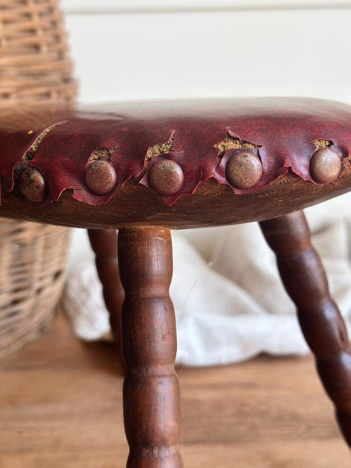 Petite Vintage Stool