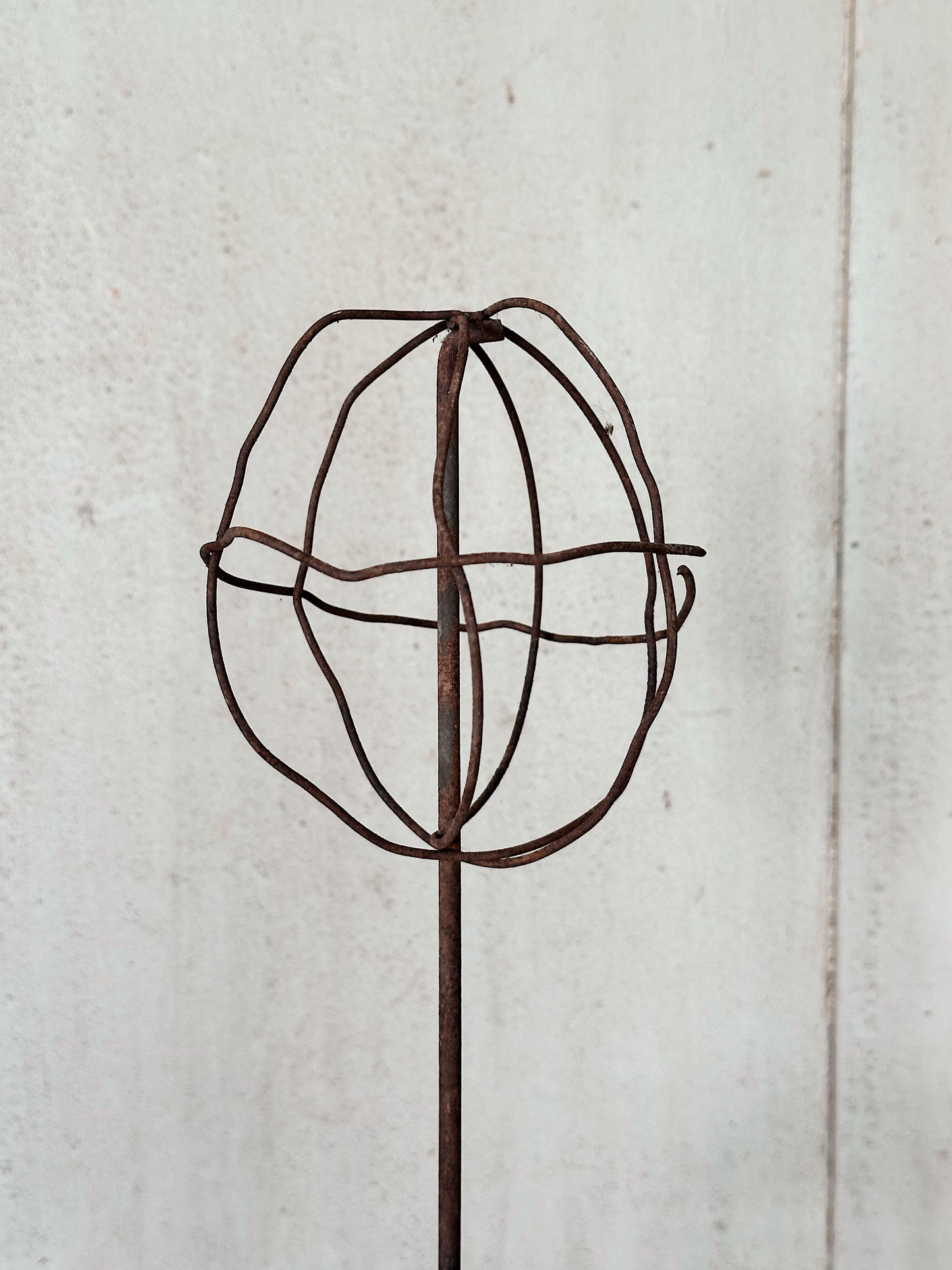 Vintage Metal Wire Topiary Form