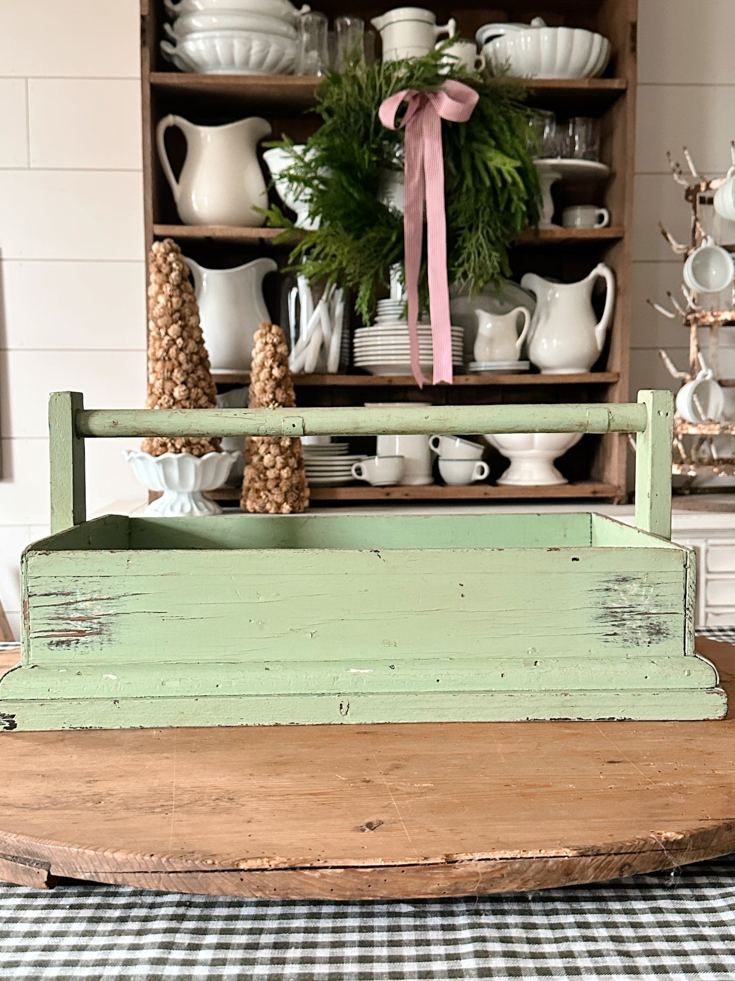 Vintage Wooden Carrier