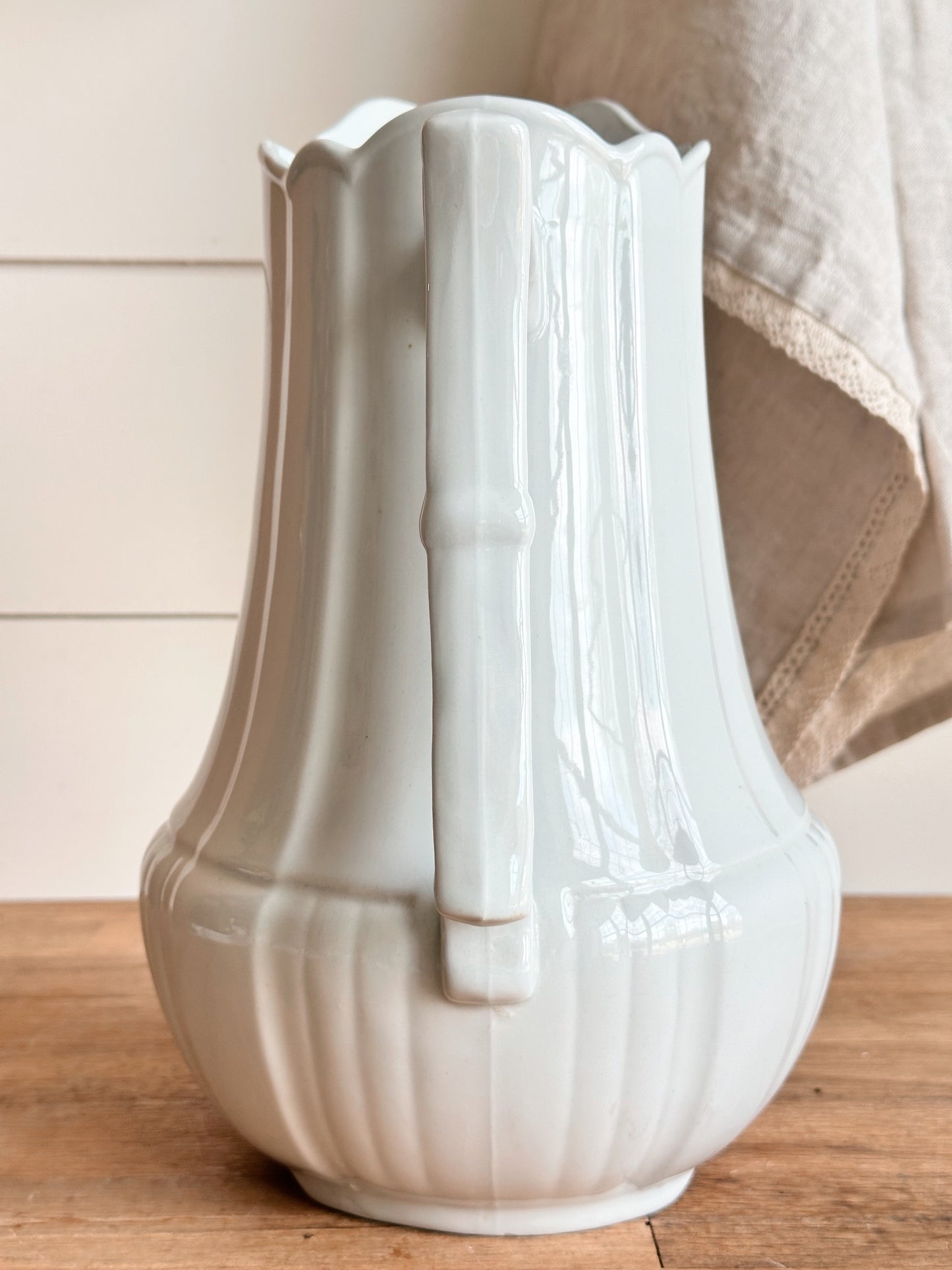 Antique Wedgwood & Co Ironstone Pitcher